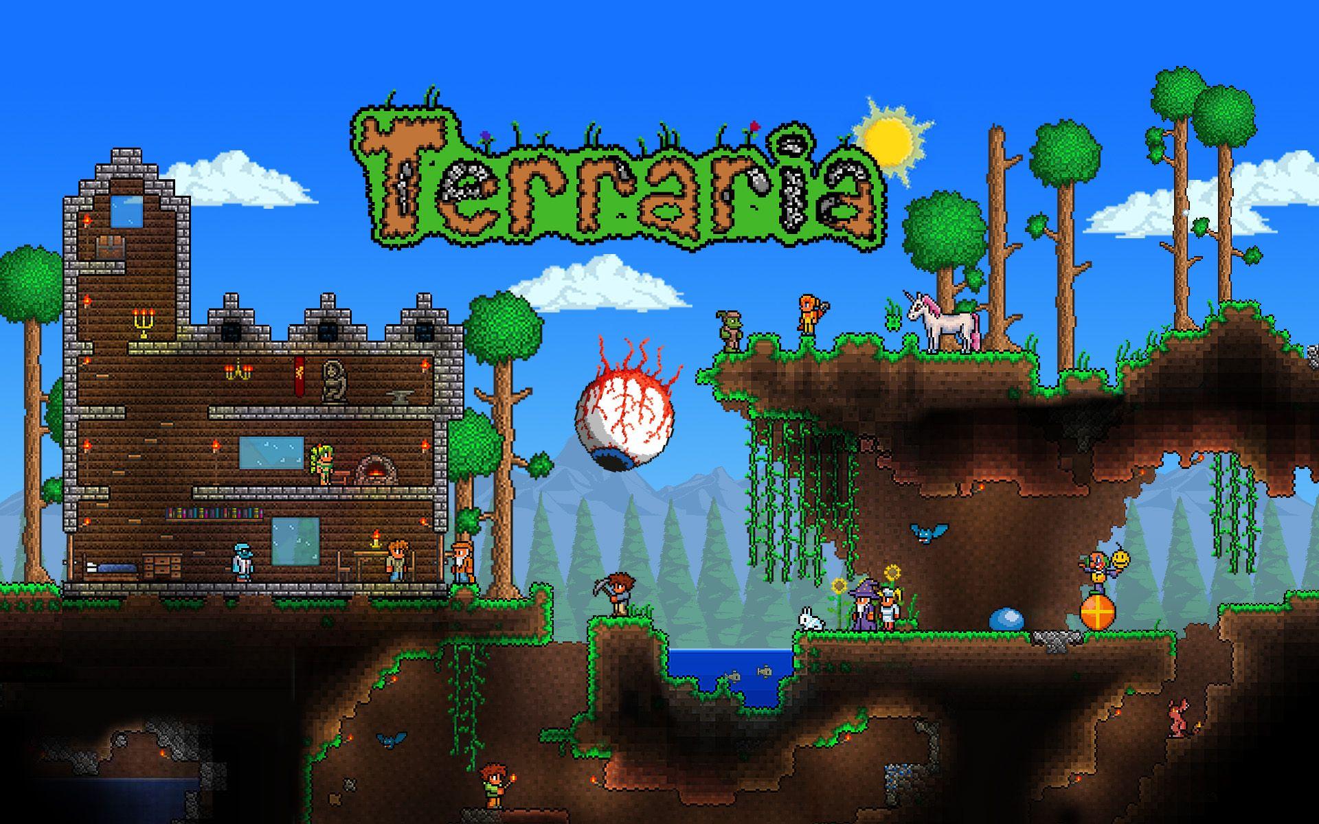 Terraria ракушка фон