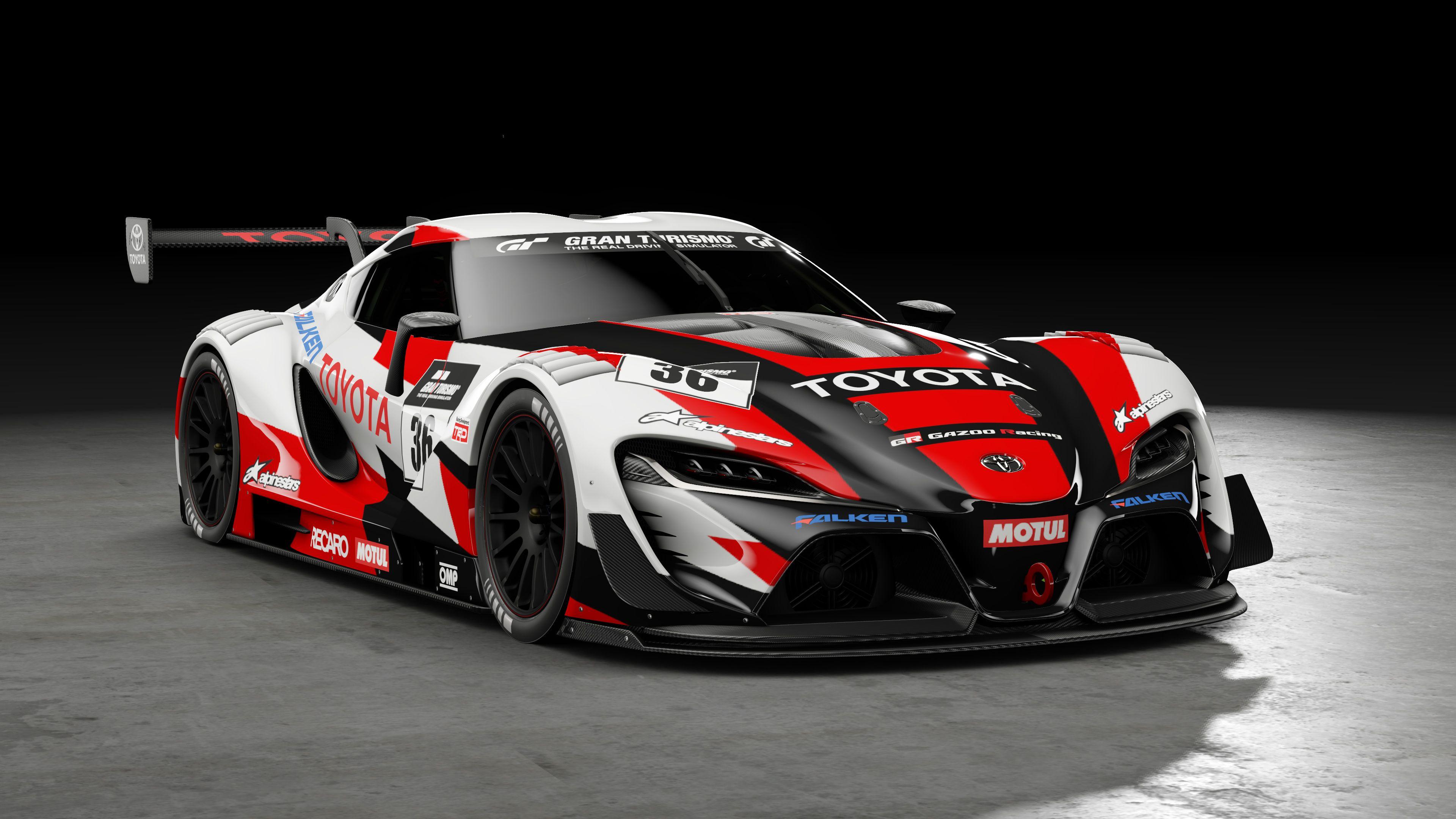 Toyota FT 1 Vision Gran Turismo. Games HD 4k Wallpaper