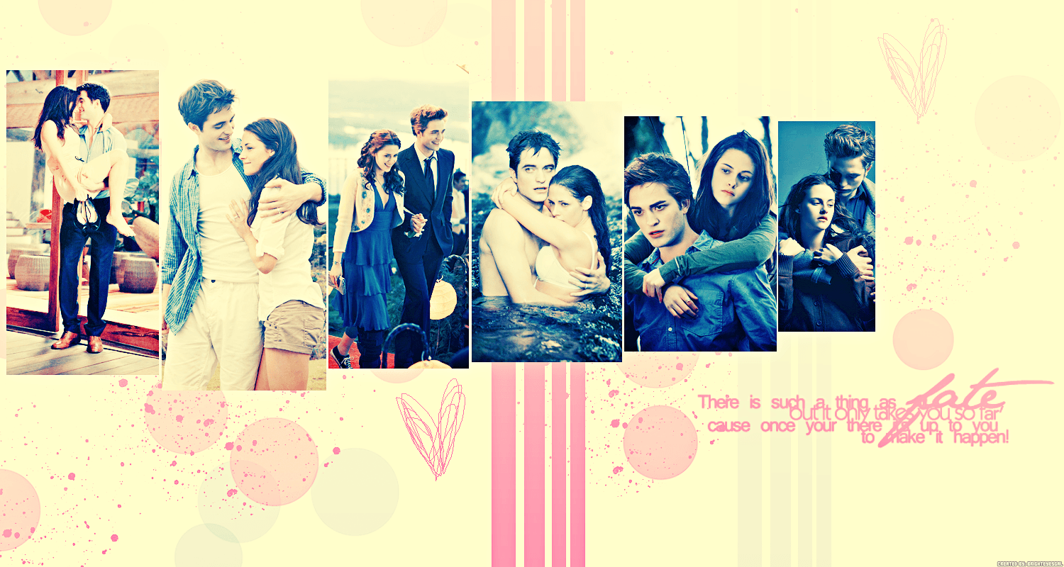 Edward Cullen and Bella Swan memories Wallpaper
