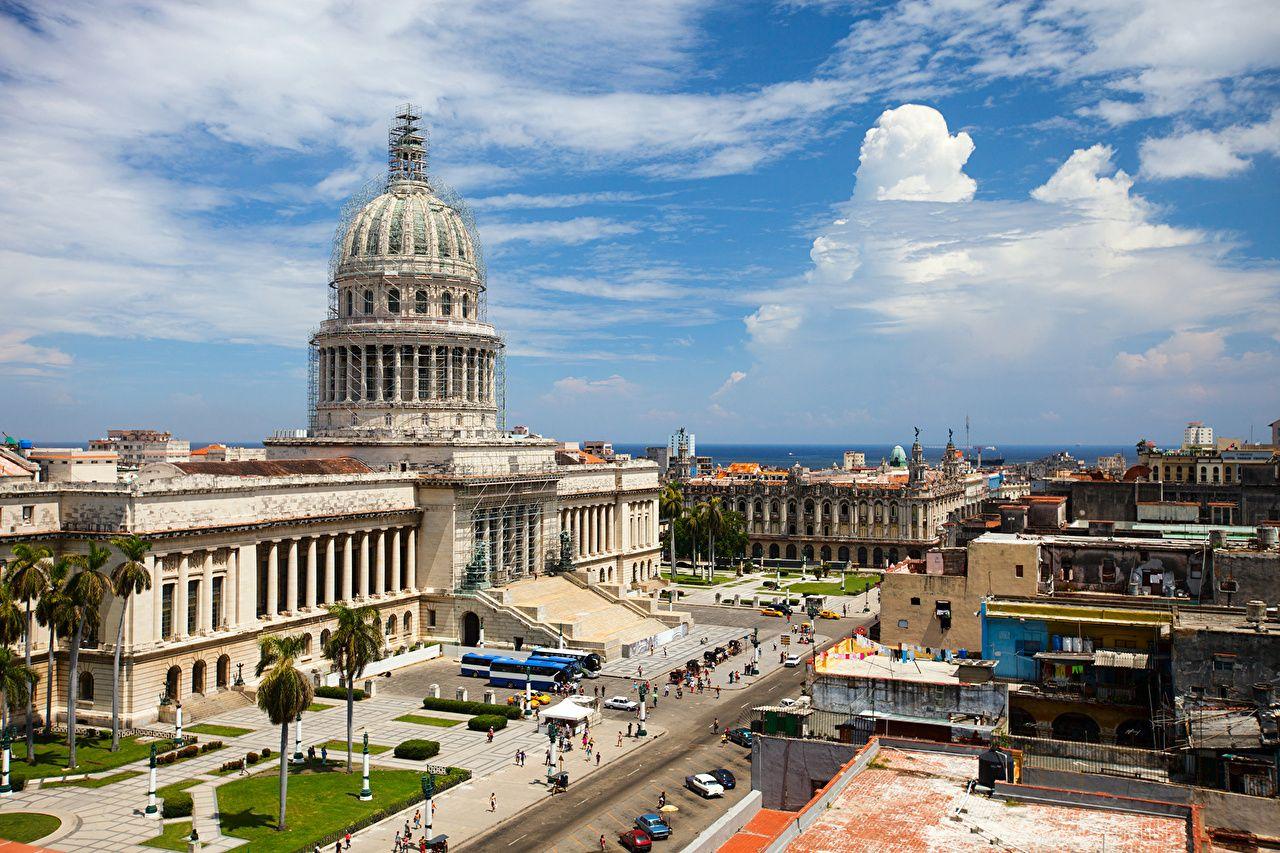 Photos Cuba Havana Sky Street Cities Houses