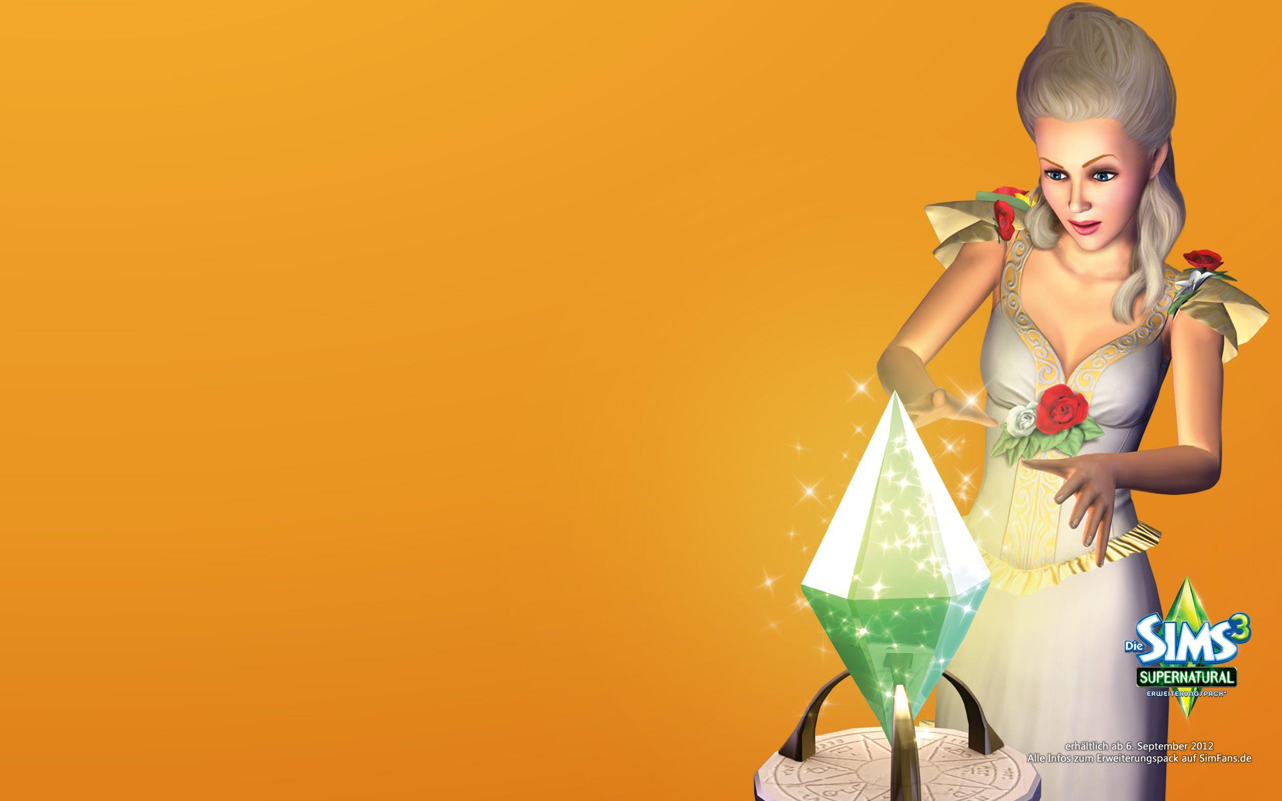 image of Sims 3 Supernatural Ghost Wallpaper - #SC