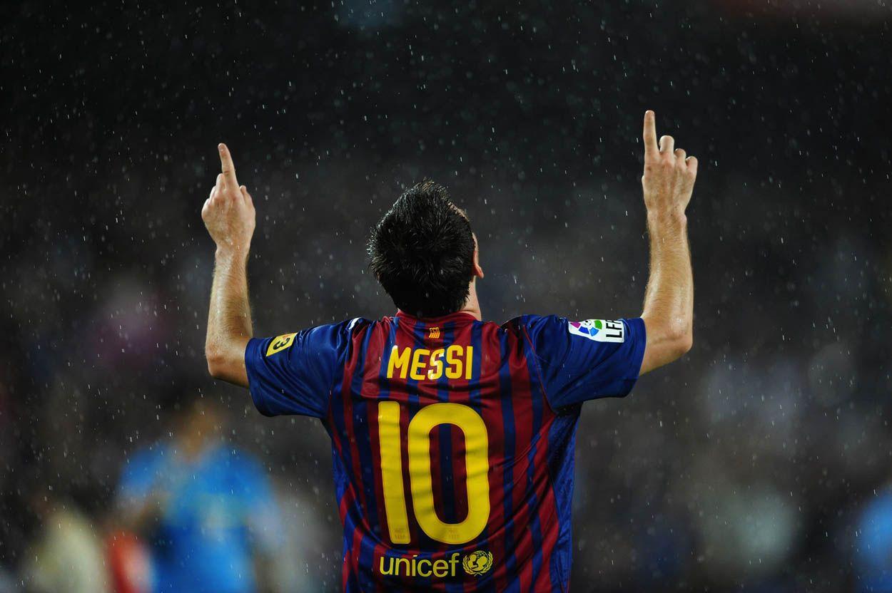 Lionel Messi Goal Celebration Wallpaper HD 1