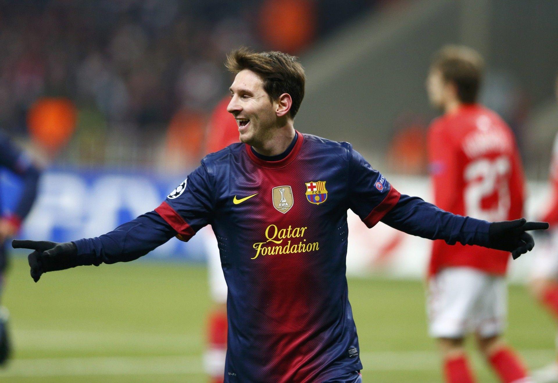 Lionel Messi Celebration 2012 HD Wallpaper of Football