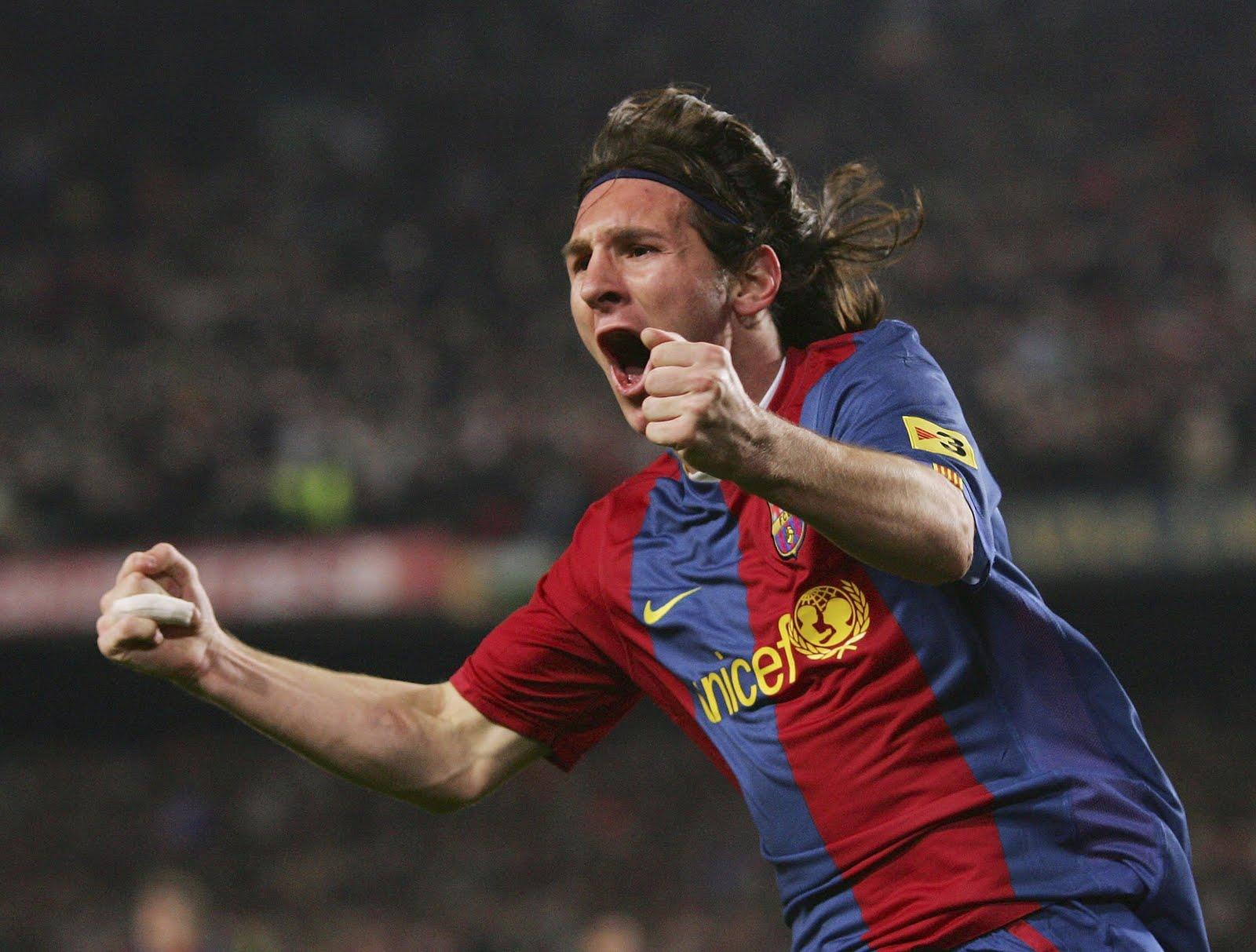 Lionel Messi Gol Celebration