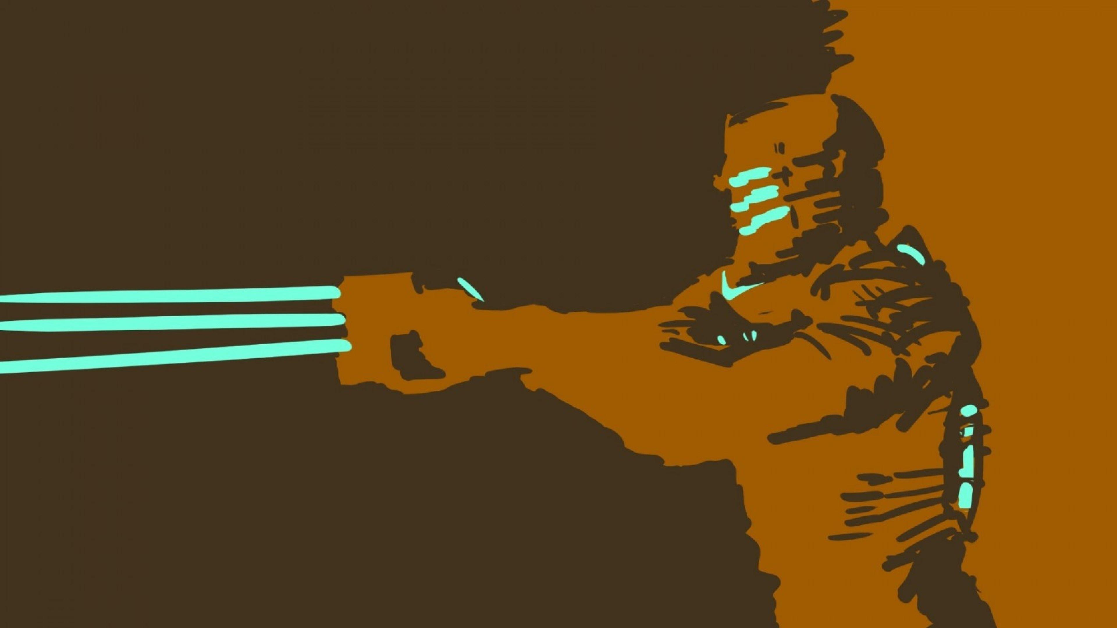 Download Wallpaper 3840x2160 Dead space, Isaac clarke, Visceral