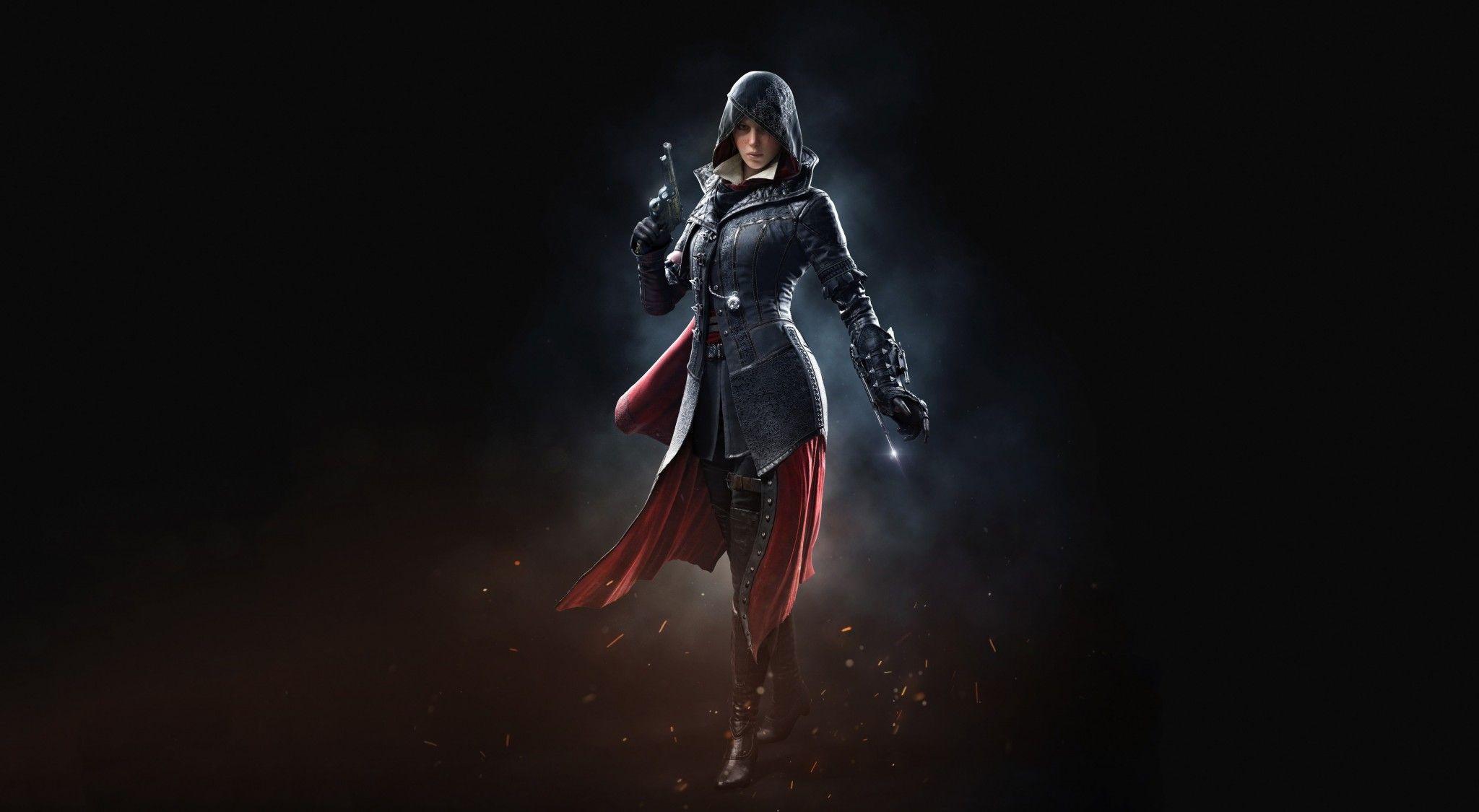 Download 2048x1125 Assassin's Creed Syndicate, Hoodie, Cape, Women