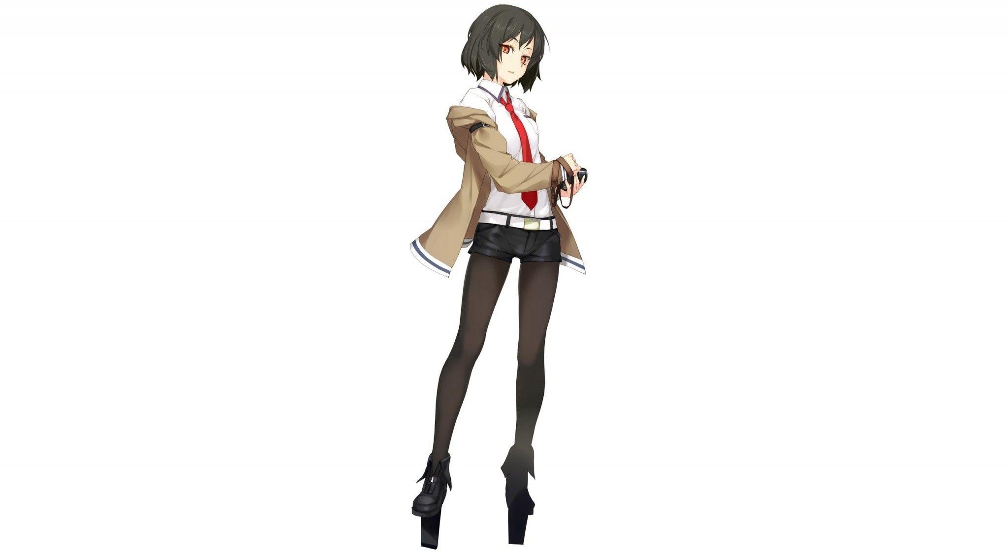 Download 2048x1125 Anime Girl, Long Legs, Pantyhose Wallpaper