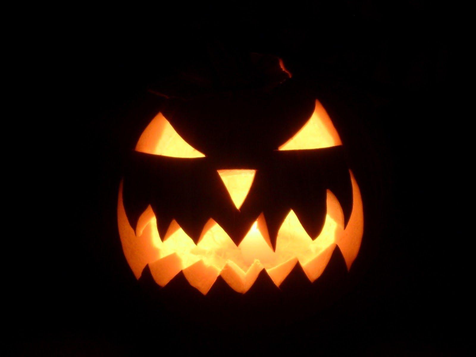 Simple Silly Scary Jack O Lantern Faces Image Picture Wallpaper