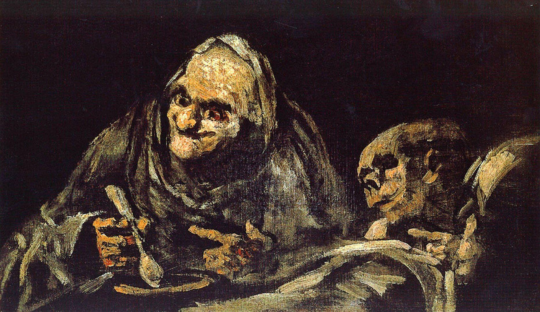 Goya Cuadro Arte Wallpaper At Dark Wallpaper