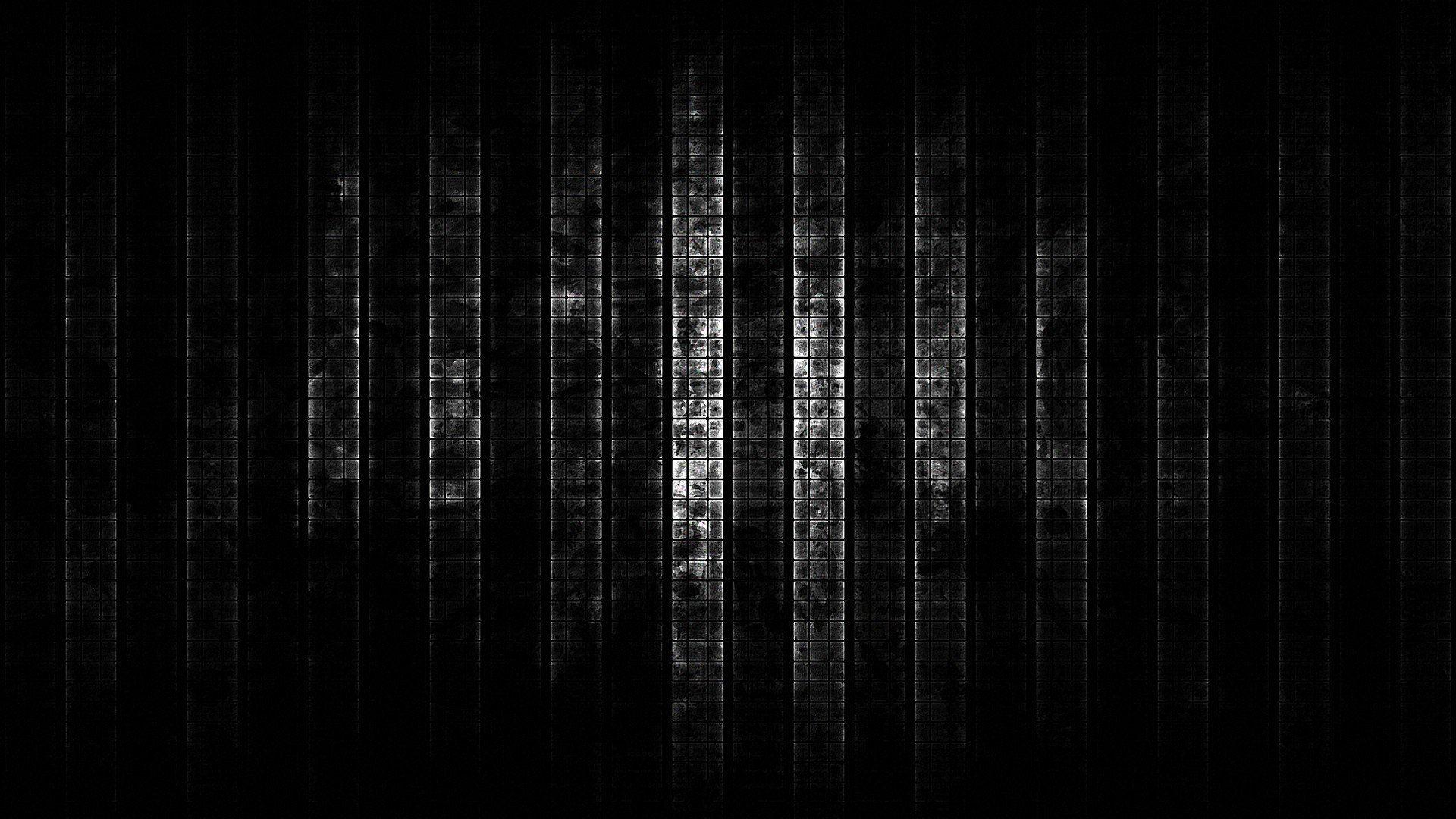Abstract grunge metal CGI bars wallpaperx1080