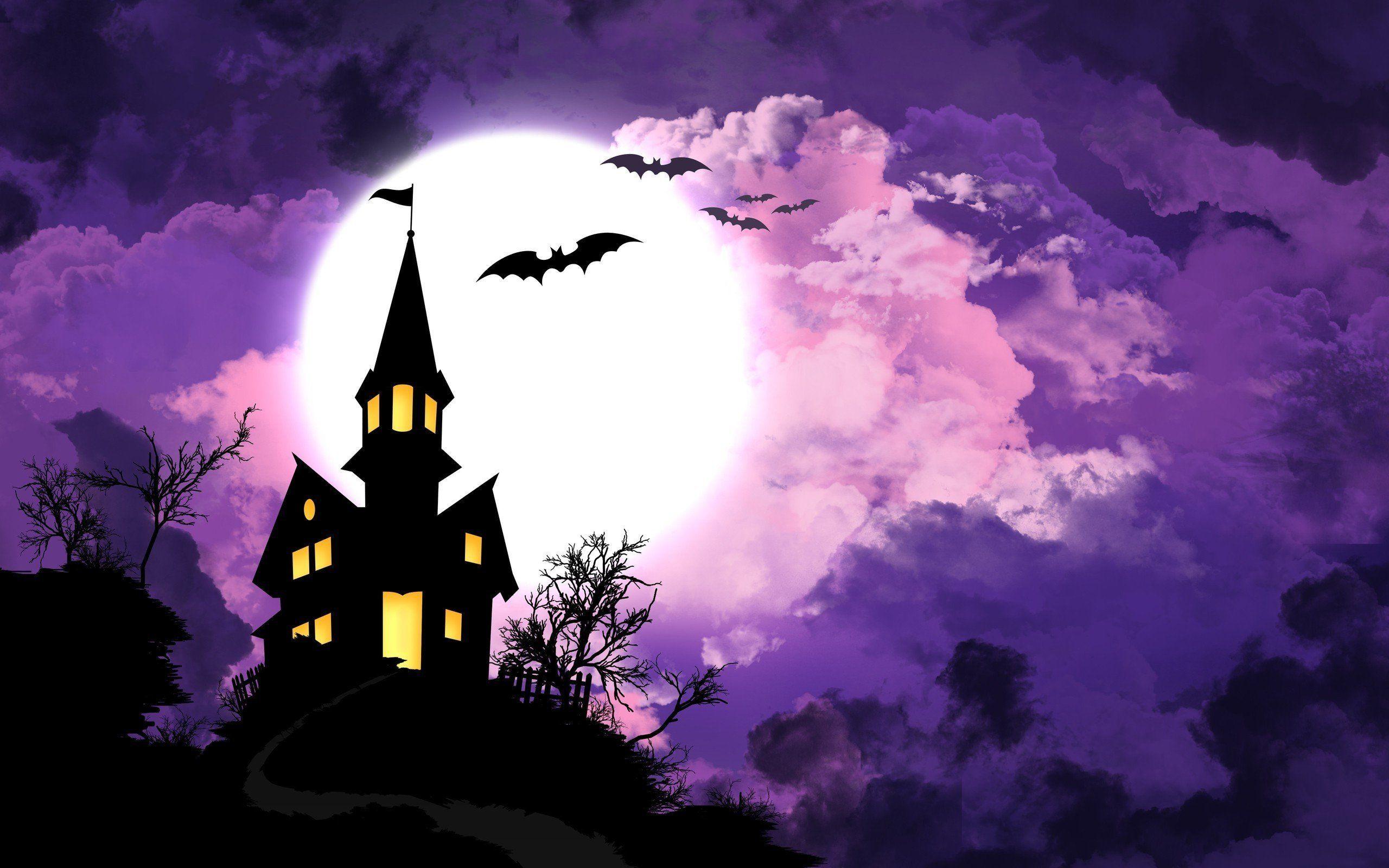 Sky Halloween Wallpaper