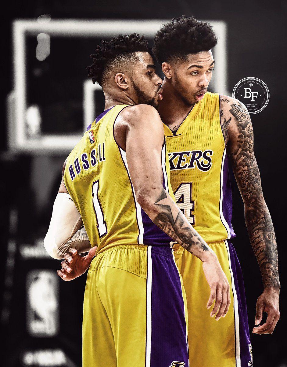 Basketball Forever'Angelo Russell and Brandon