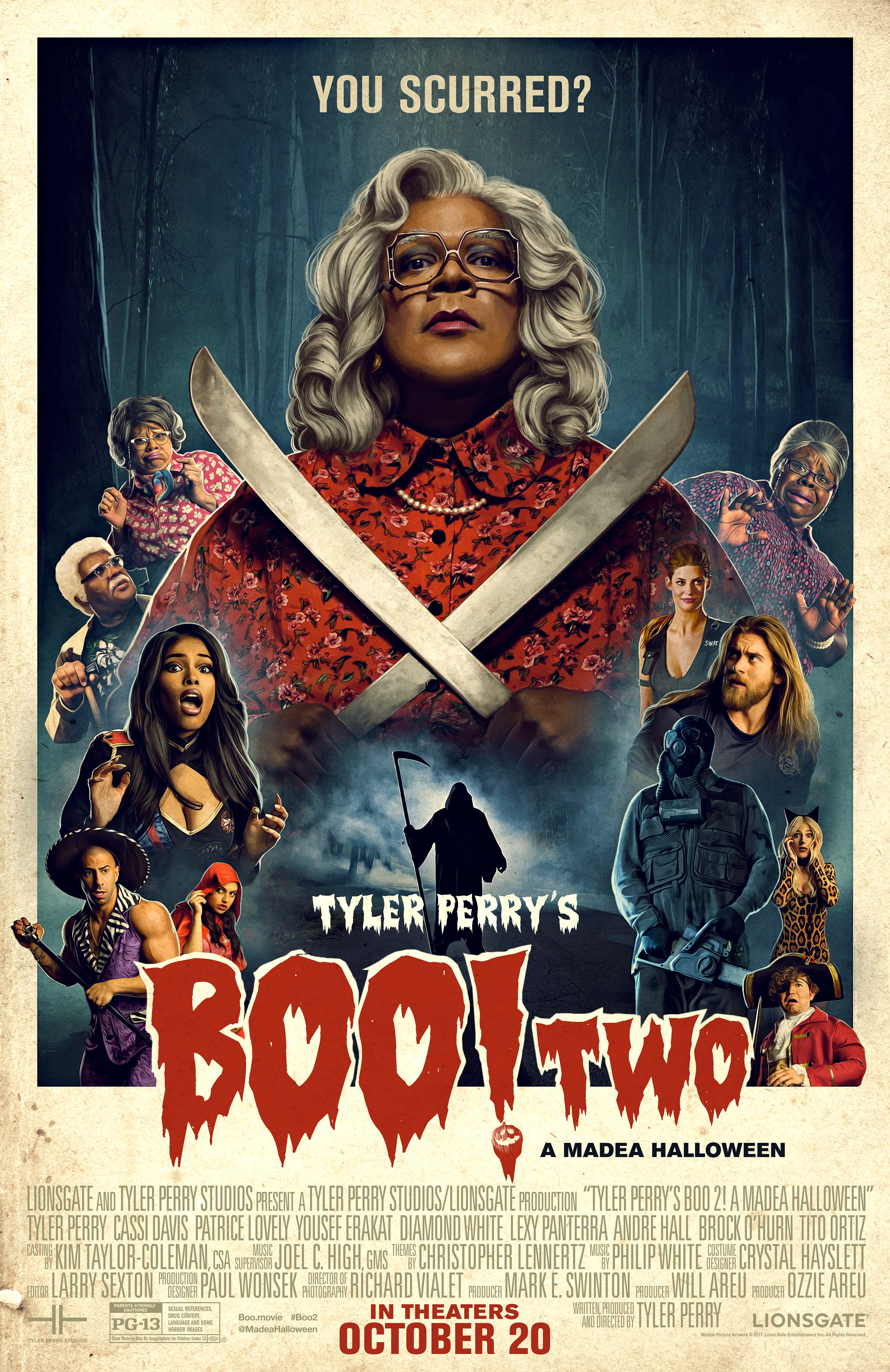 Tyler Perry's BOO 2! A MADEA HALLOWEEN. In theaters October 20
