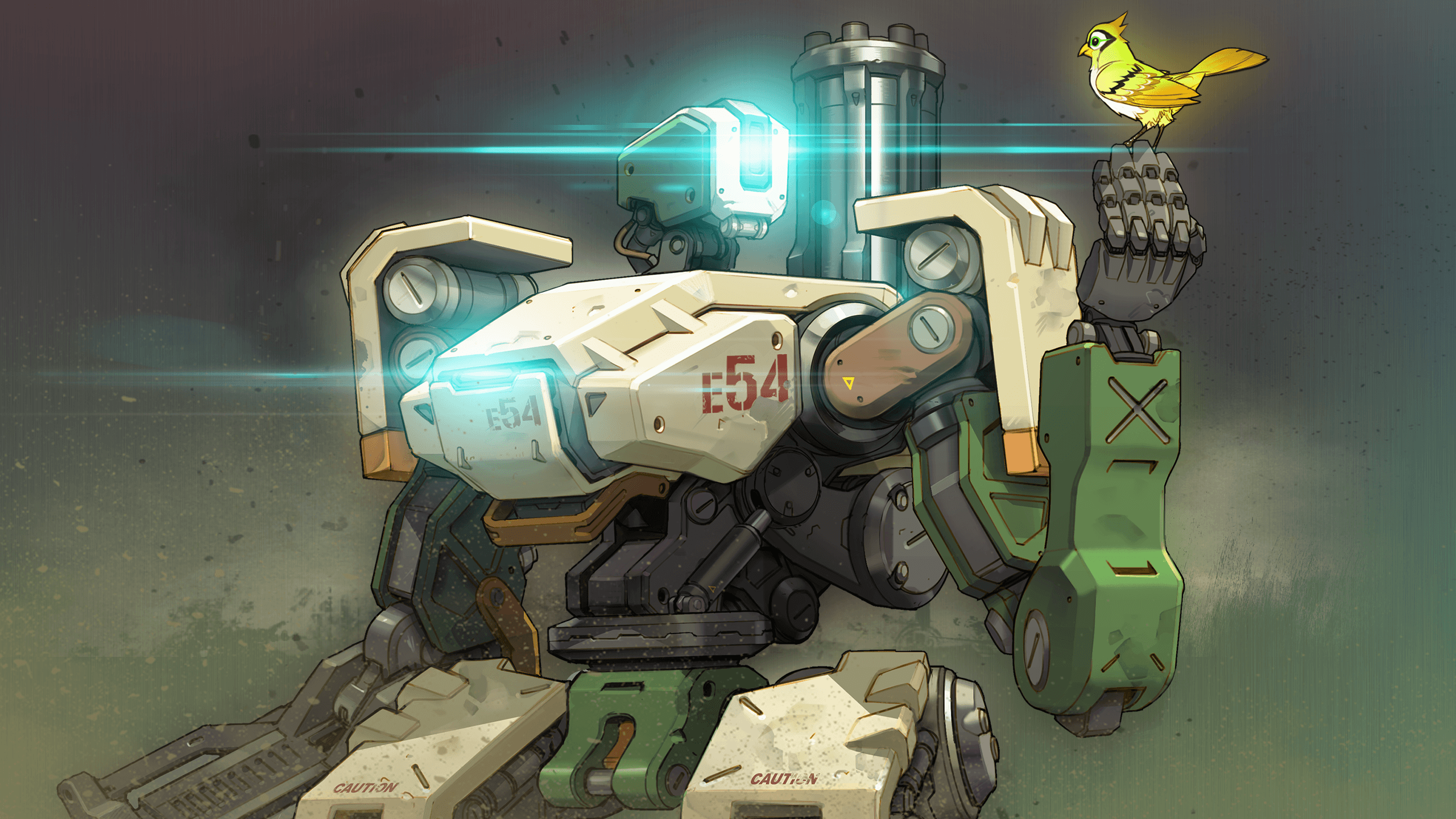 Bastion. Overwatch By The Marker