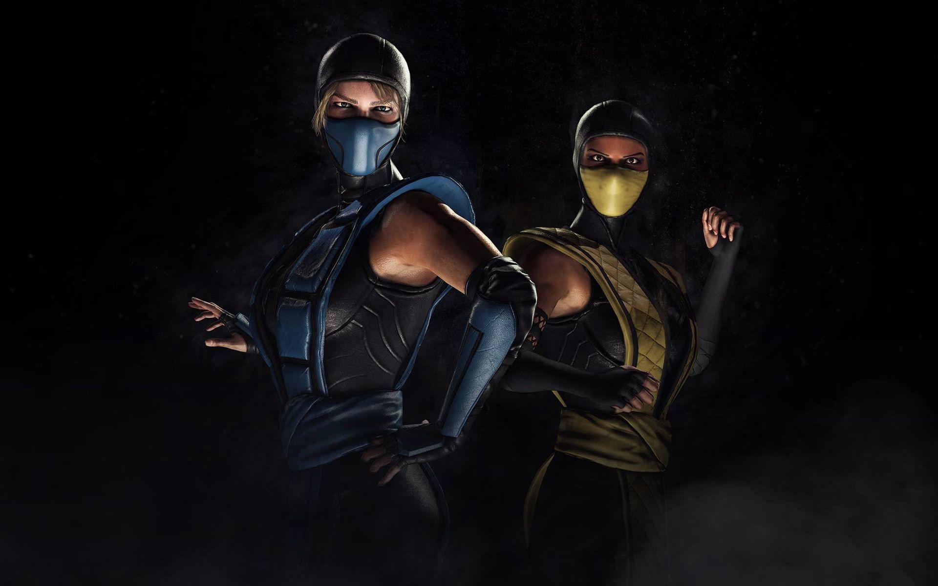 Mortal Kombat XL Sub Zero Scorpion Kosplay Wallpaper