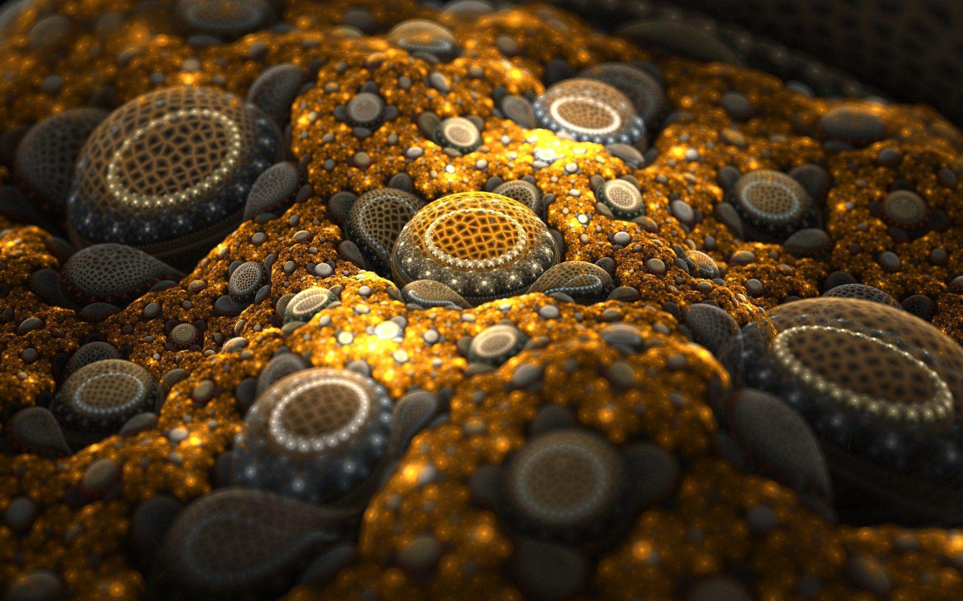 Substance under the microscope wallpaper and image