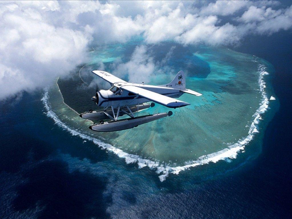Over Palau Islands Wallpaper. Islands♥♥. Aviation