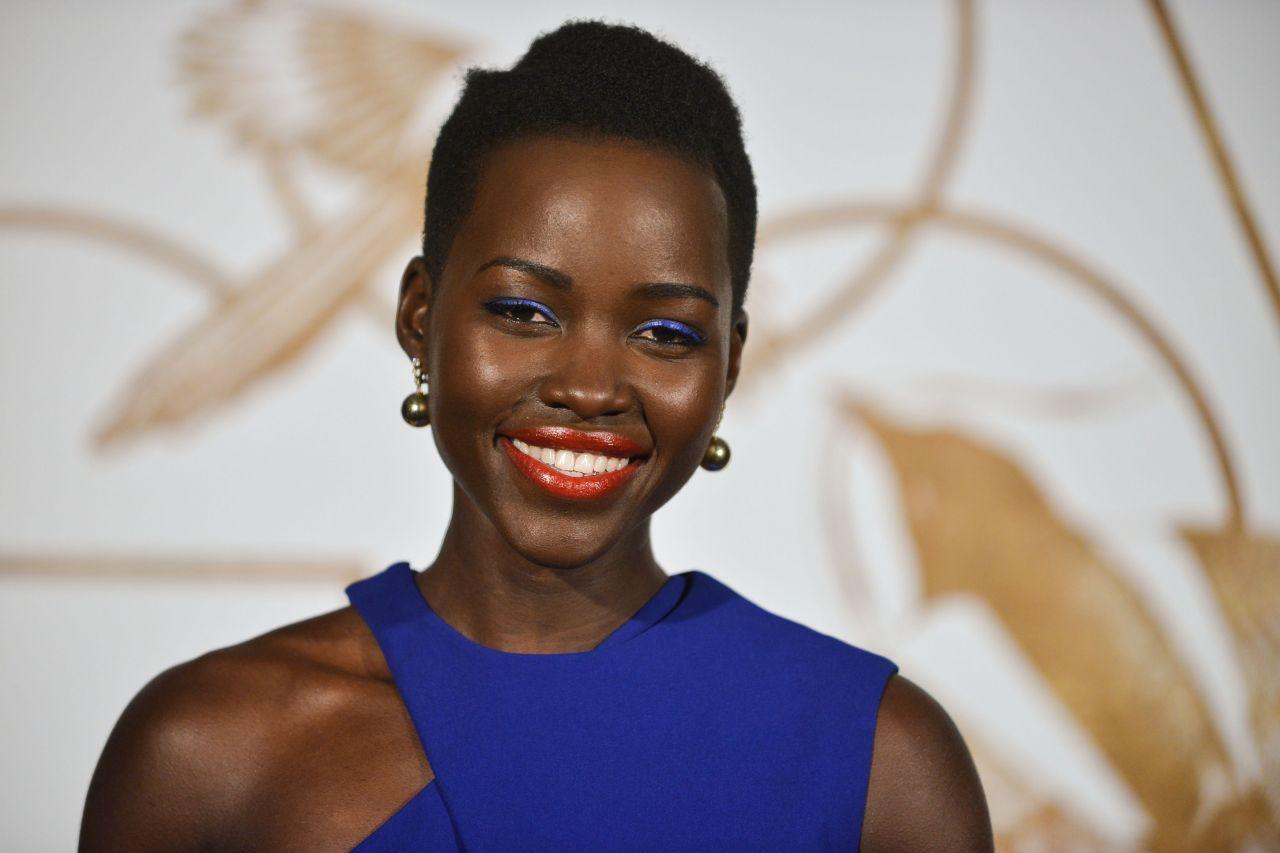 Lupita Nyong'o Honors Academy Nominee in West Hollywood