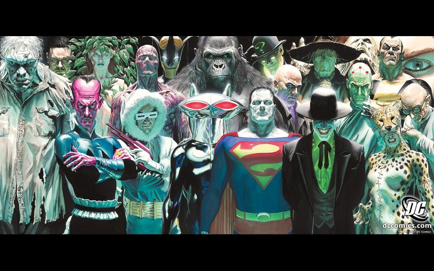 Joker, #Brainiac, #Mr. Freeze, #Poison Ivy, #The Riddler