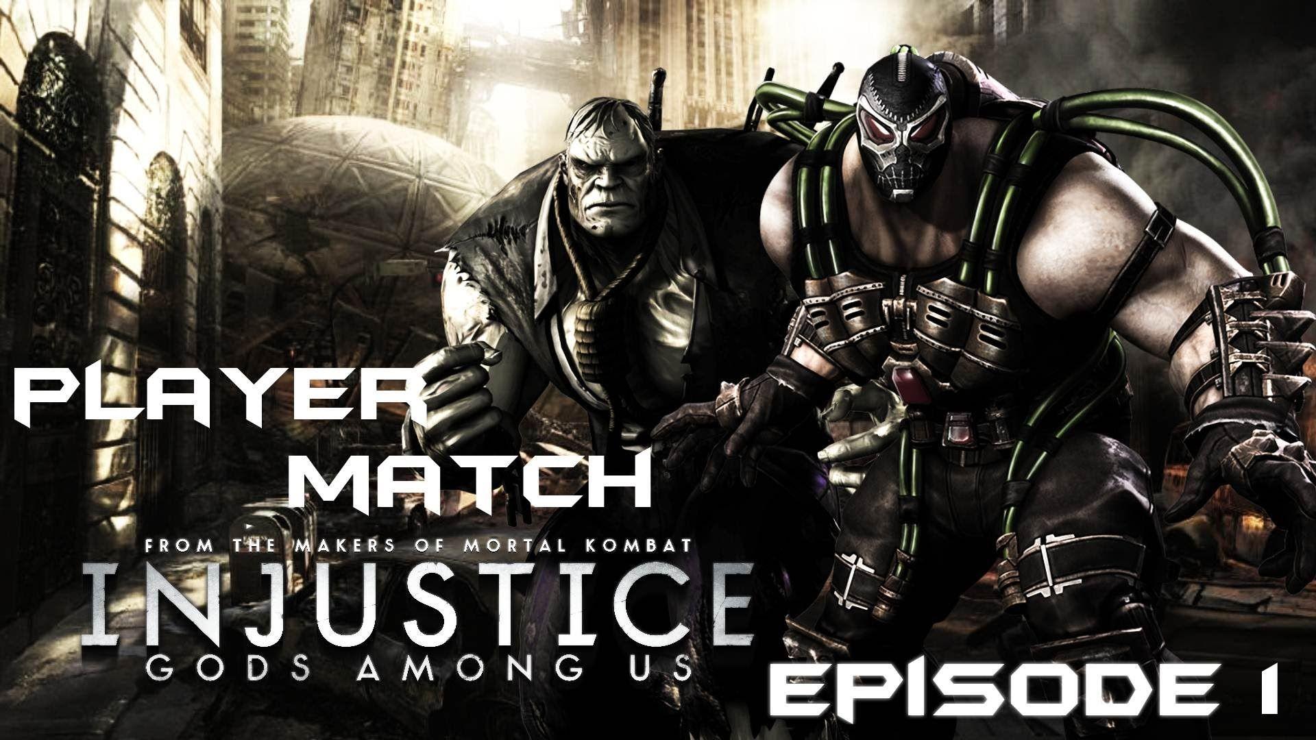 Injustice Gods Among Us Online. Player Match Episode1. Solomon