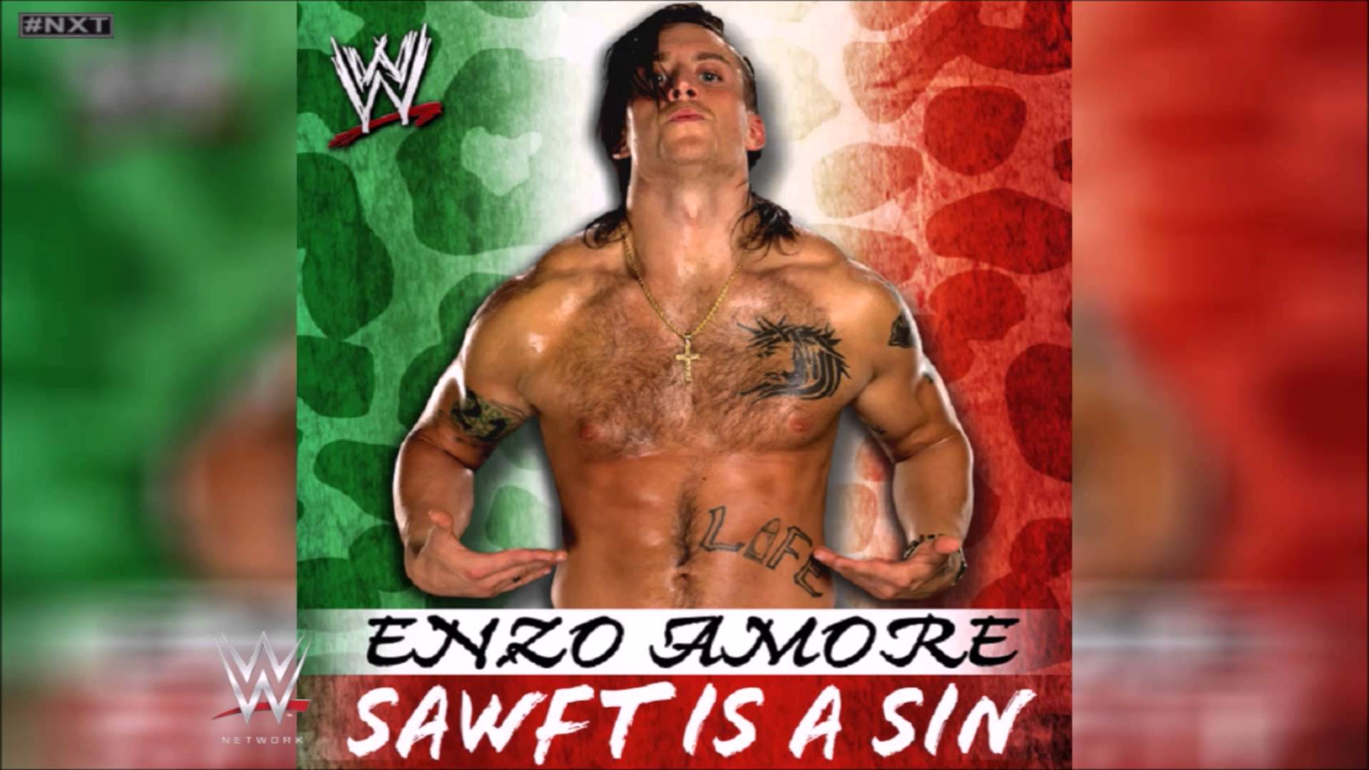 Enzo Amore 6th WWE Theme Song For 30 minutes Is a Sin