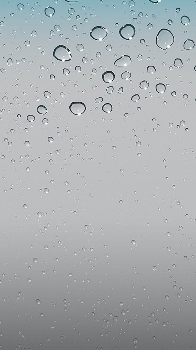 iPhone raindrop wallpaper customized for iPhone 6 Plus