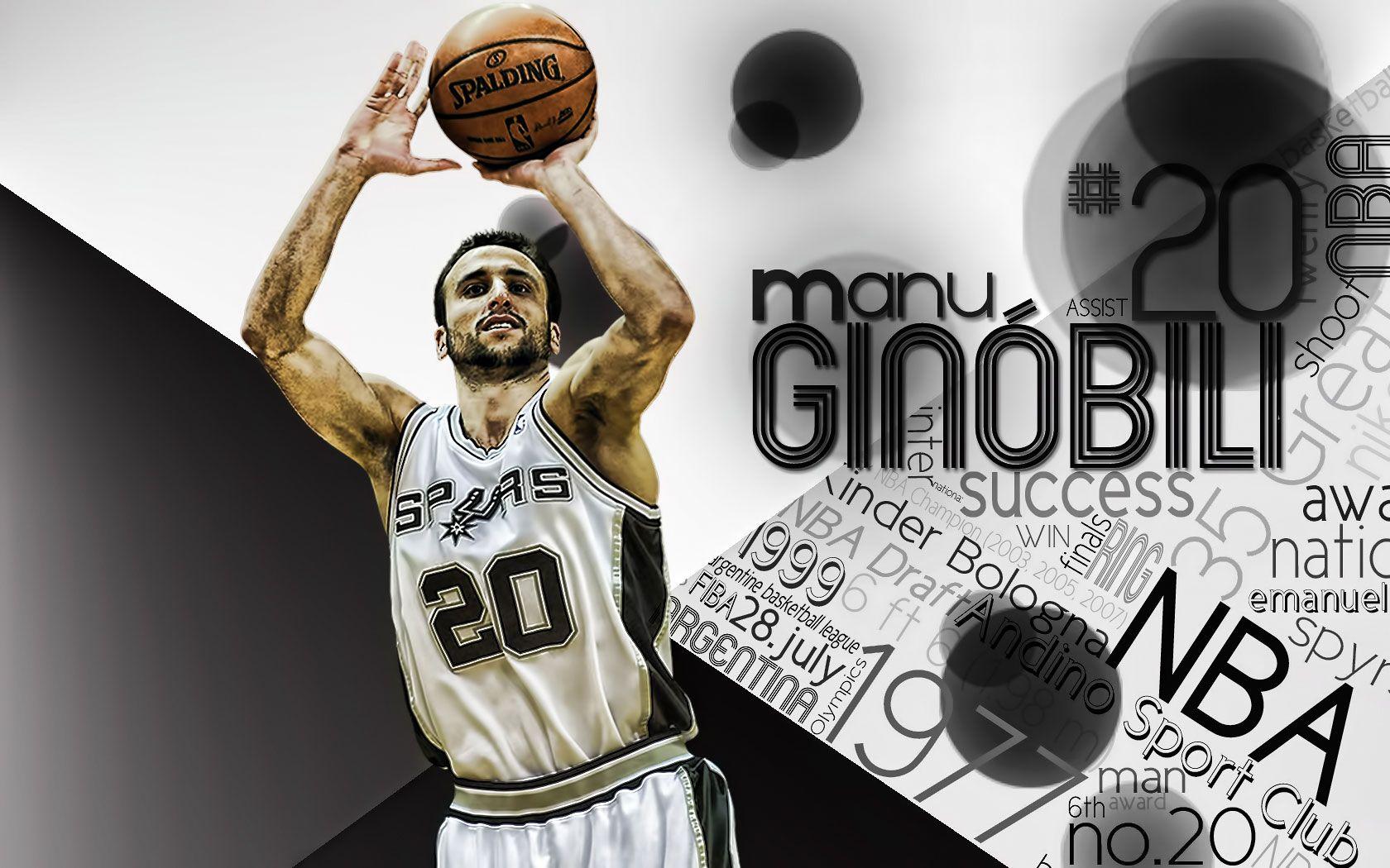 Manu Ginobili Wallpaper. Basketball Wallpaper at