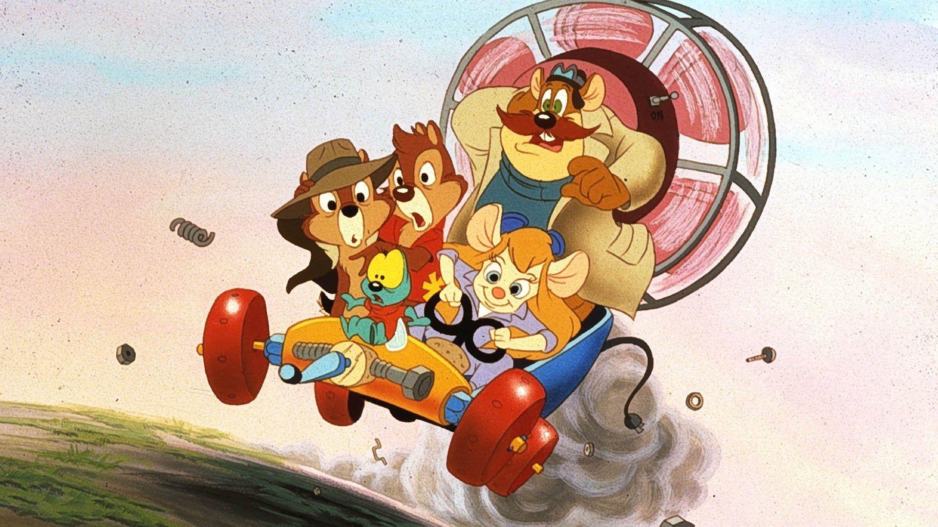 Chip 'N Dale Rescue Rangers Wallpaper High Quality