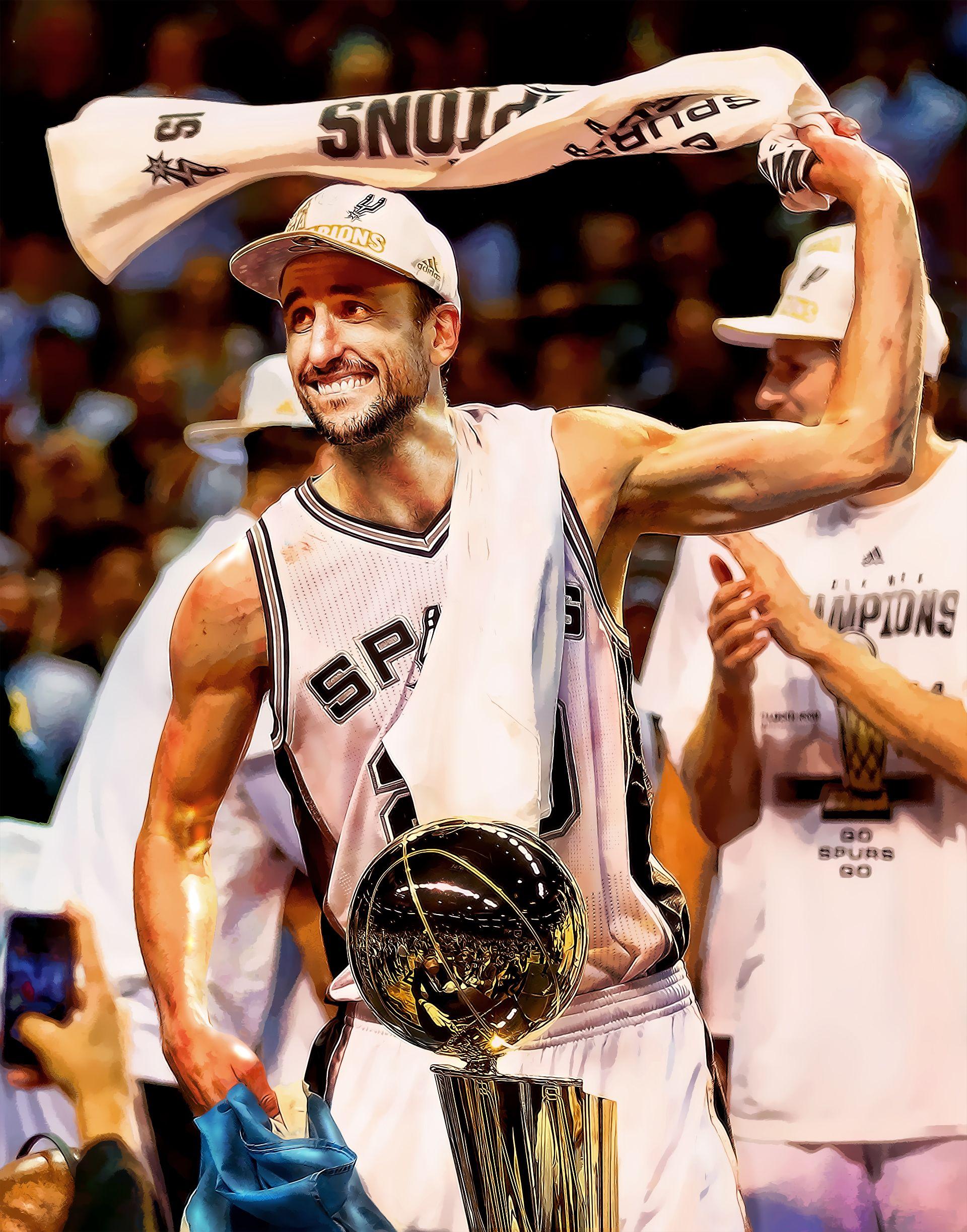 Los Posters de Ginobili, Campeon NBA 2014!