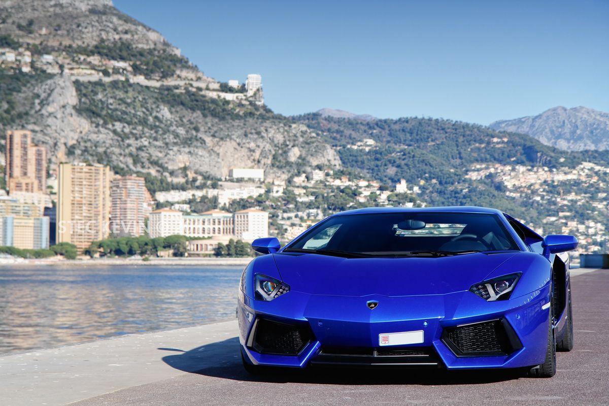 Lamborghini Aventador Blue Wallpaper HD