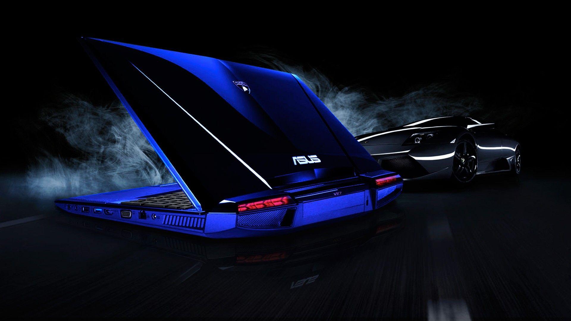 Blue Lamborghini Background. Vehicles Wallpaper