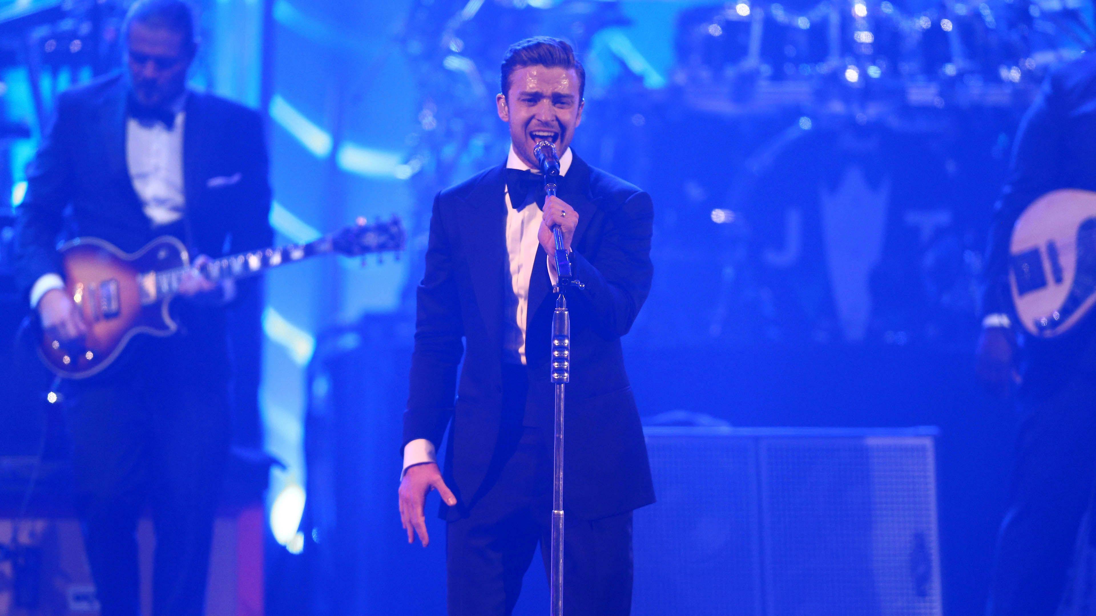 Justin Timberlake Suit And Tie Live 16 9 Ultra