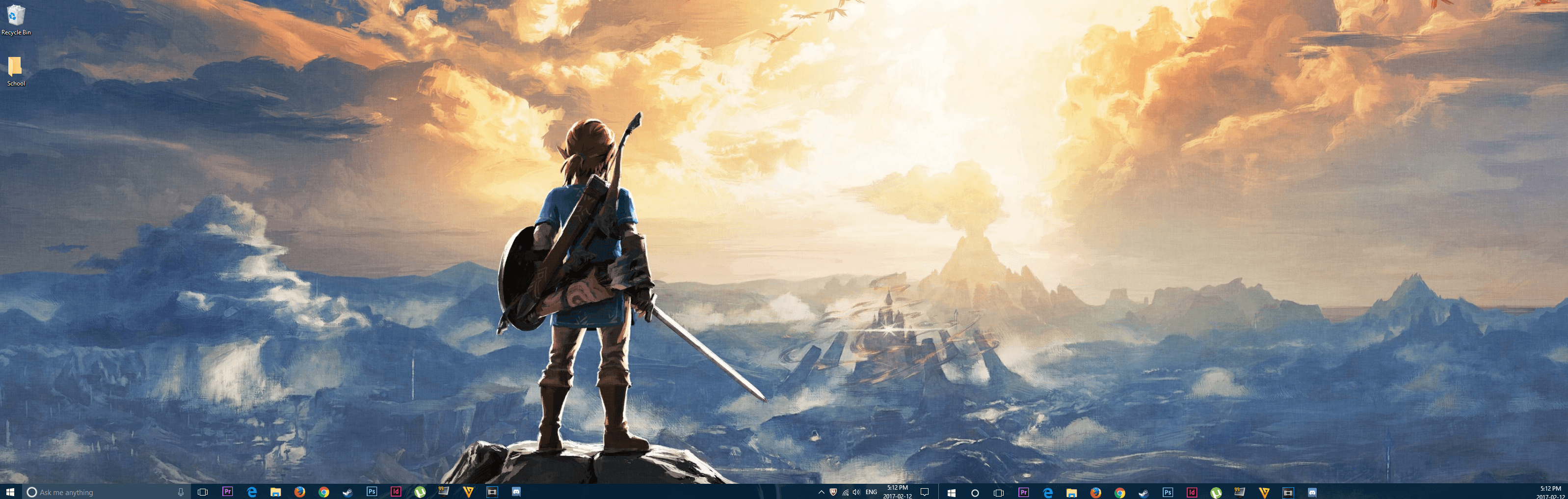 Dual Monitor Breath Of The Wild Wallpaper Looking Pretty Sweet!