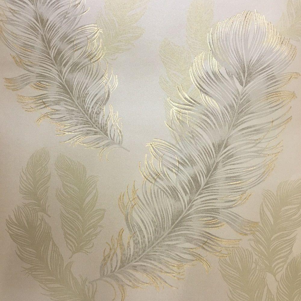 Arthouse Sirius Wallpaper 673601 An elegant feather design