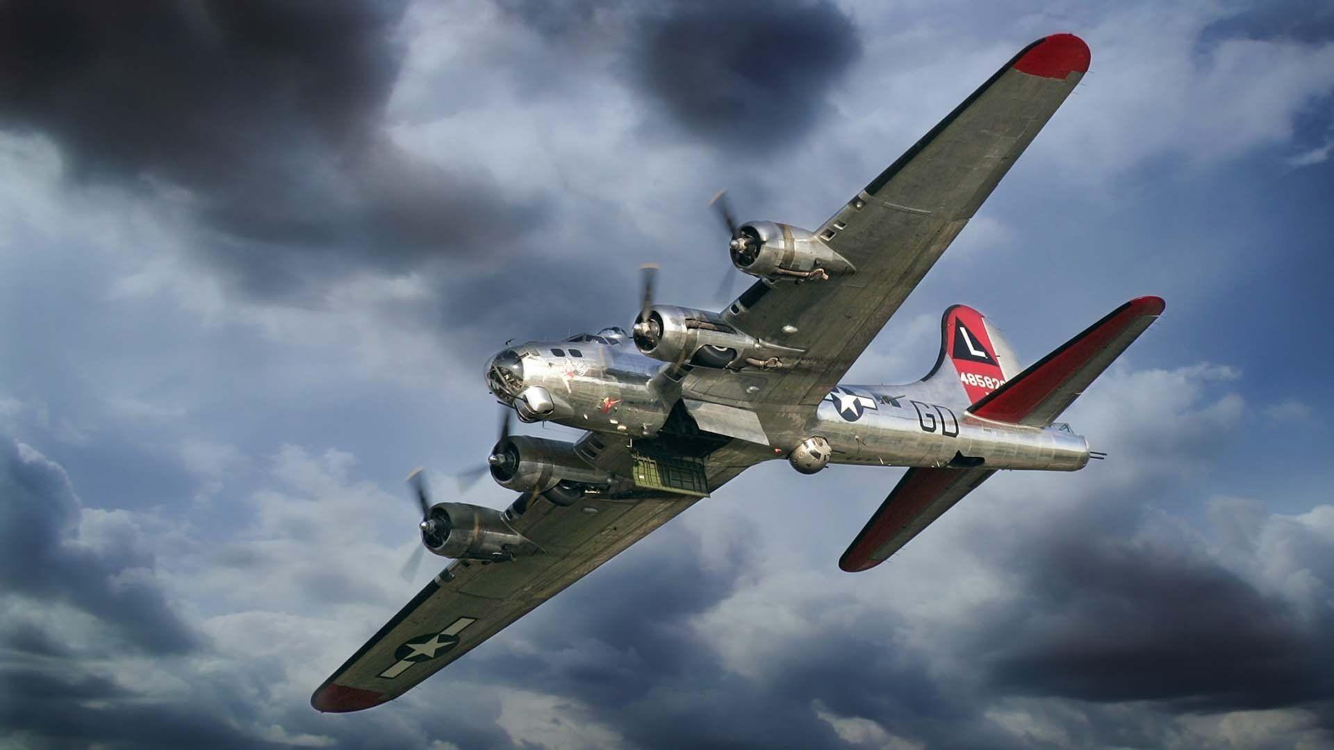 Boeing B 17 Flying Fortress HD Wallpaper. Background