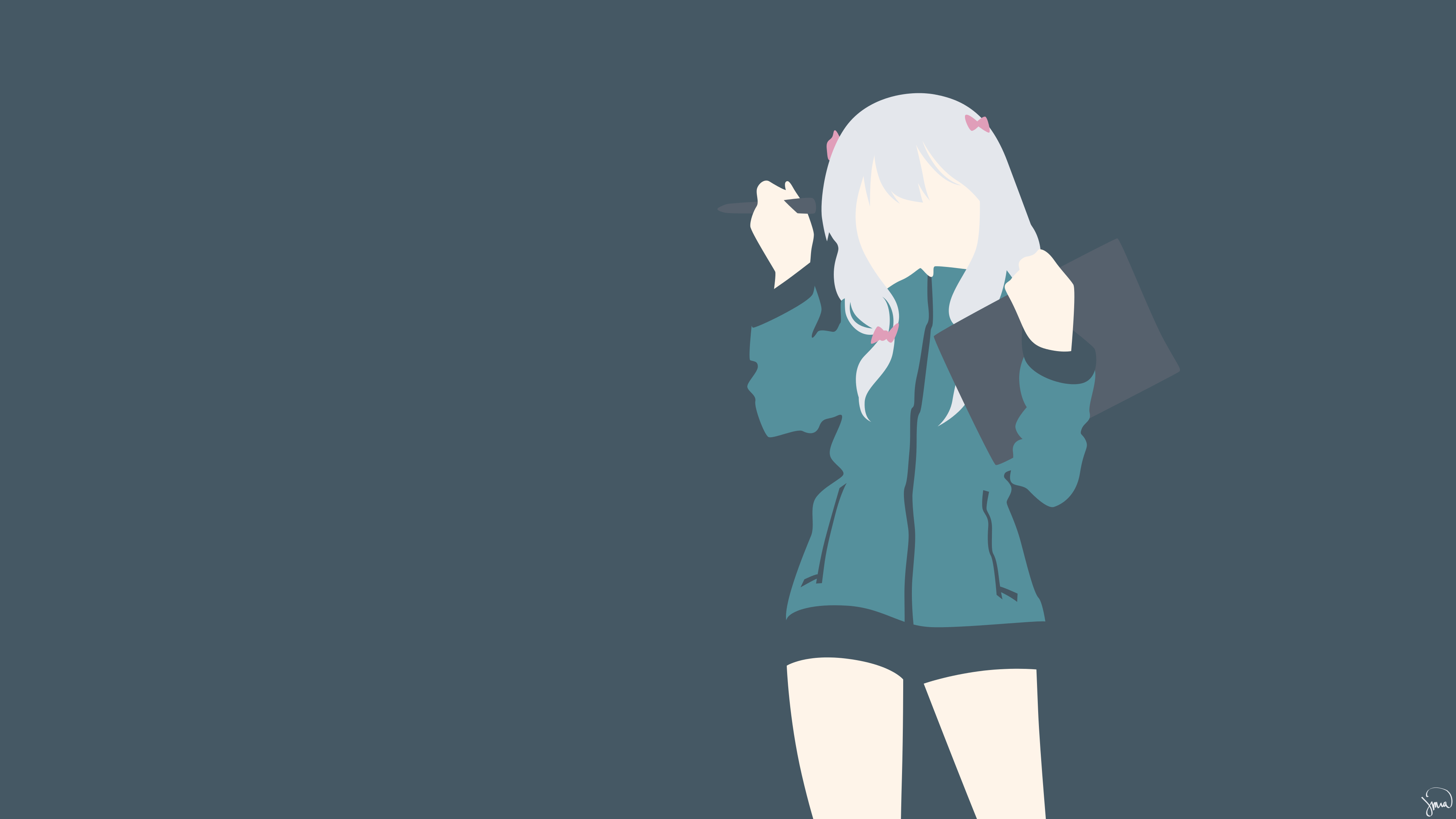 4K Ultra HD EroManga Sensei Wallpaper. Background