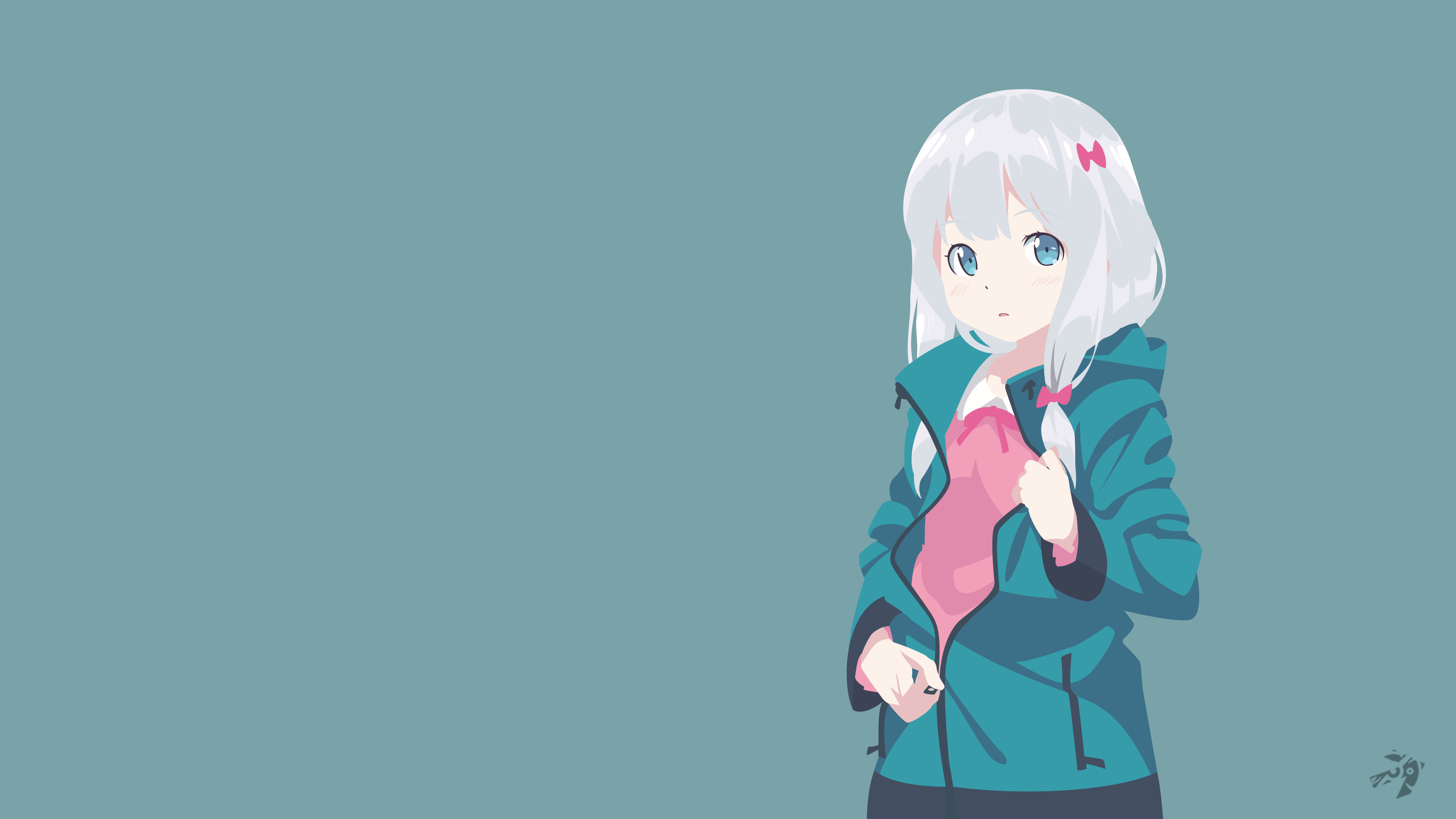 Sagiri Izumi V2. Eromanga Sensei Minimalist Anime