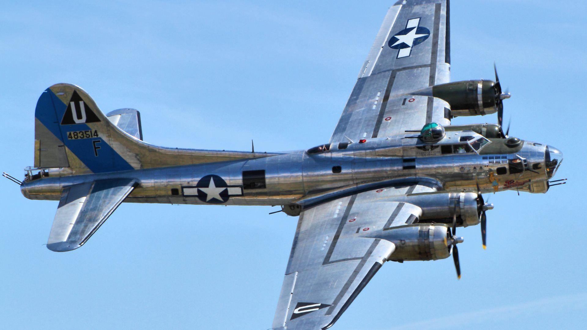 Boeing B 17 Flying Fortress. HD Wallpaper · 4K