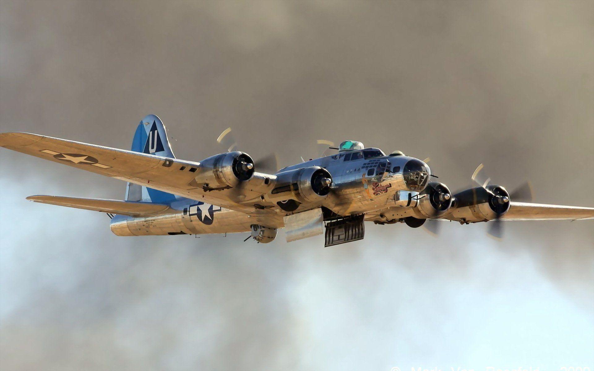 Boeing B 17 Flying Fortress HD Wallpaper. Background