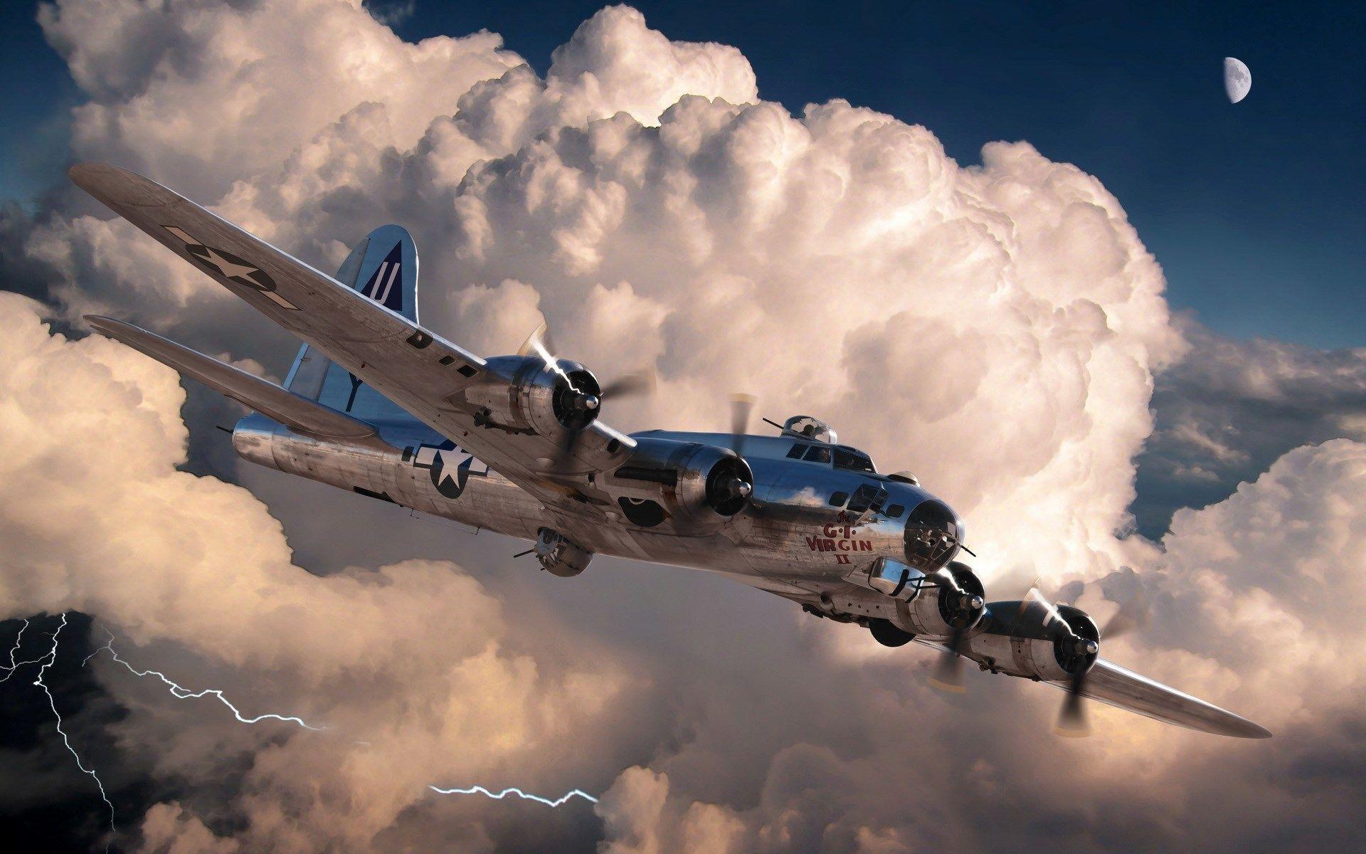 boeing b 17 flying fortress wallpaper and background