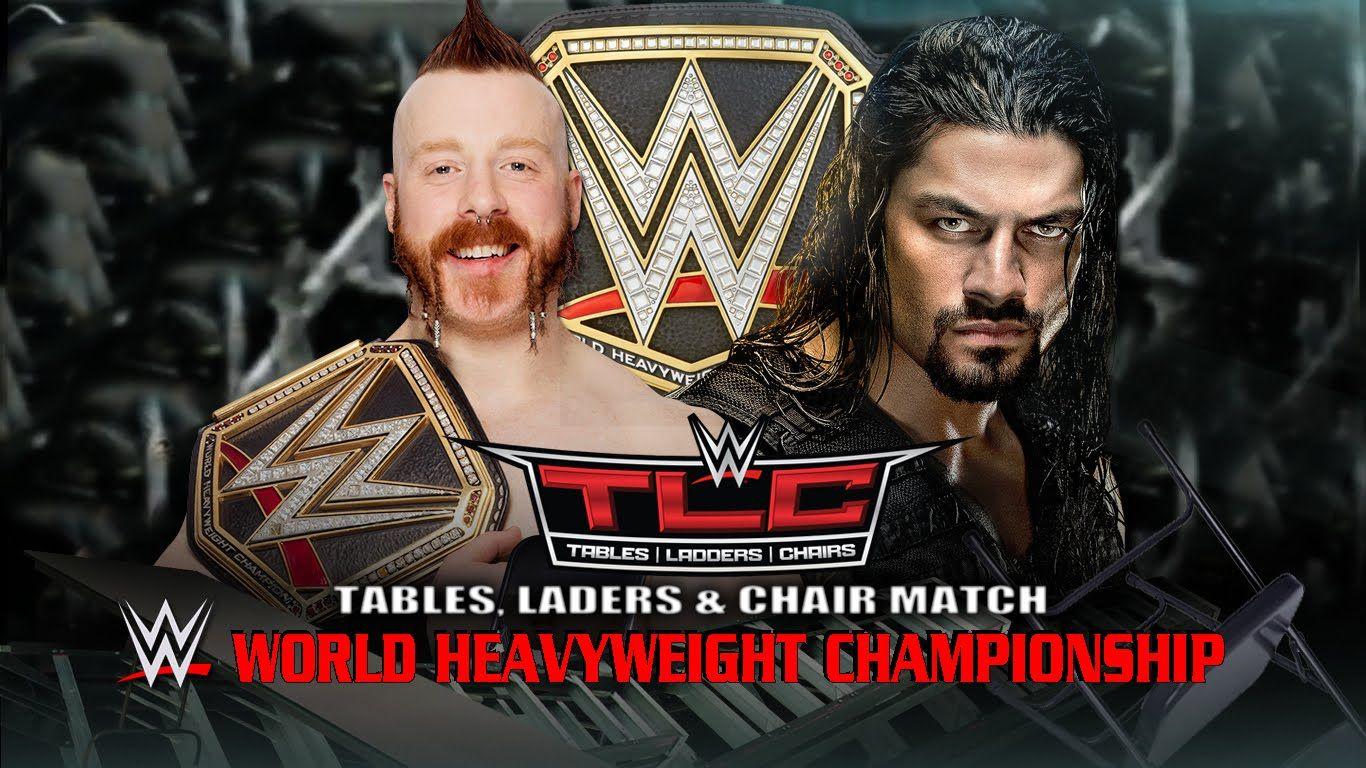 WWE TLC 2015 Vs Roman Reigns TLC World Heavyweight