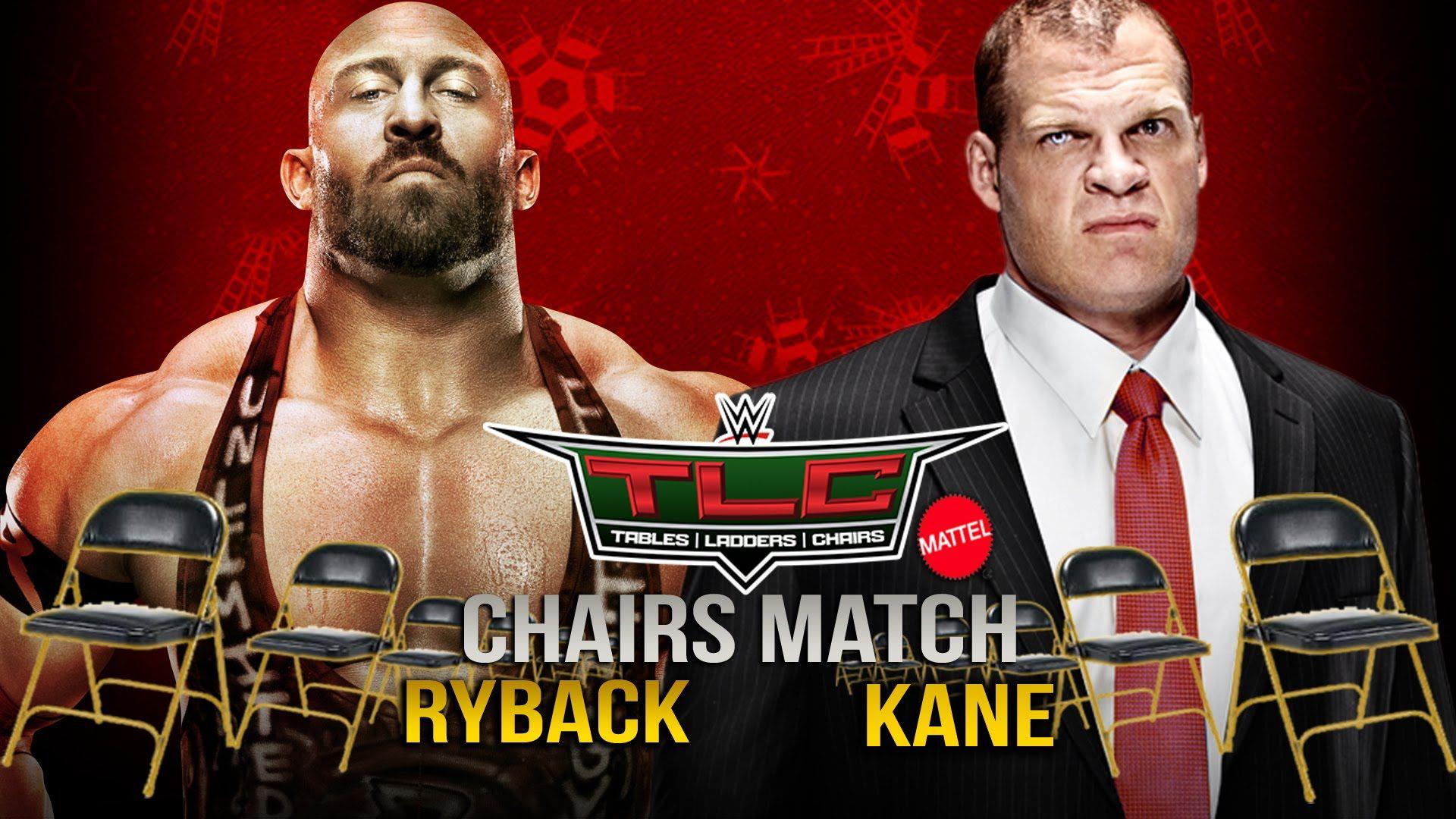 WWE TLC 2014: Ryback Vs Kane (Chairs Match) Full Match HD