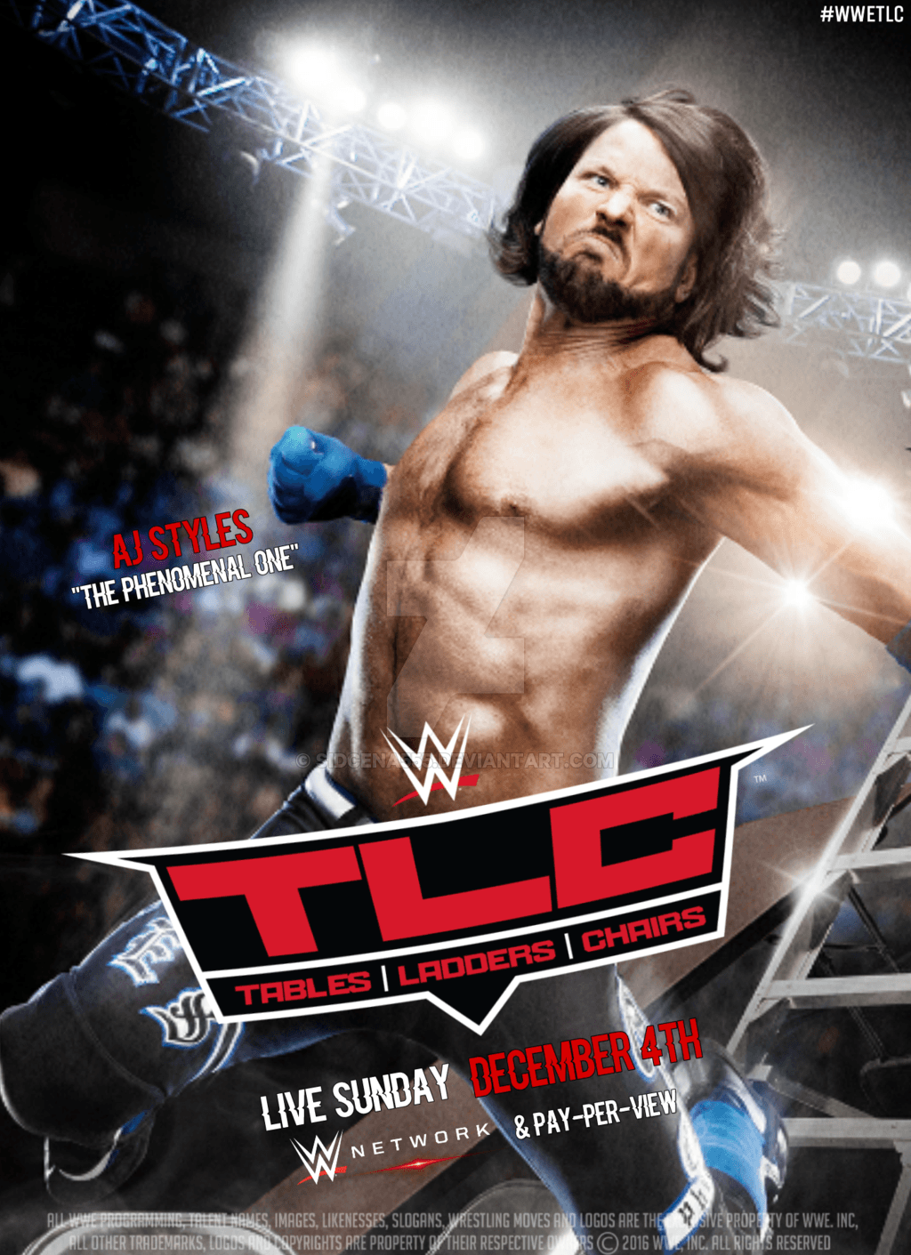 WWE TLC 2016 Official Poster