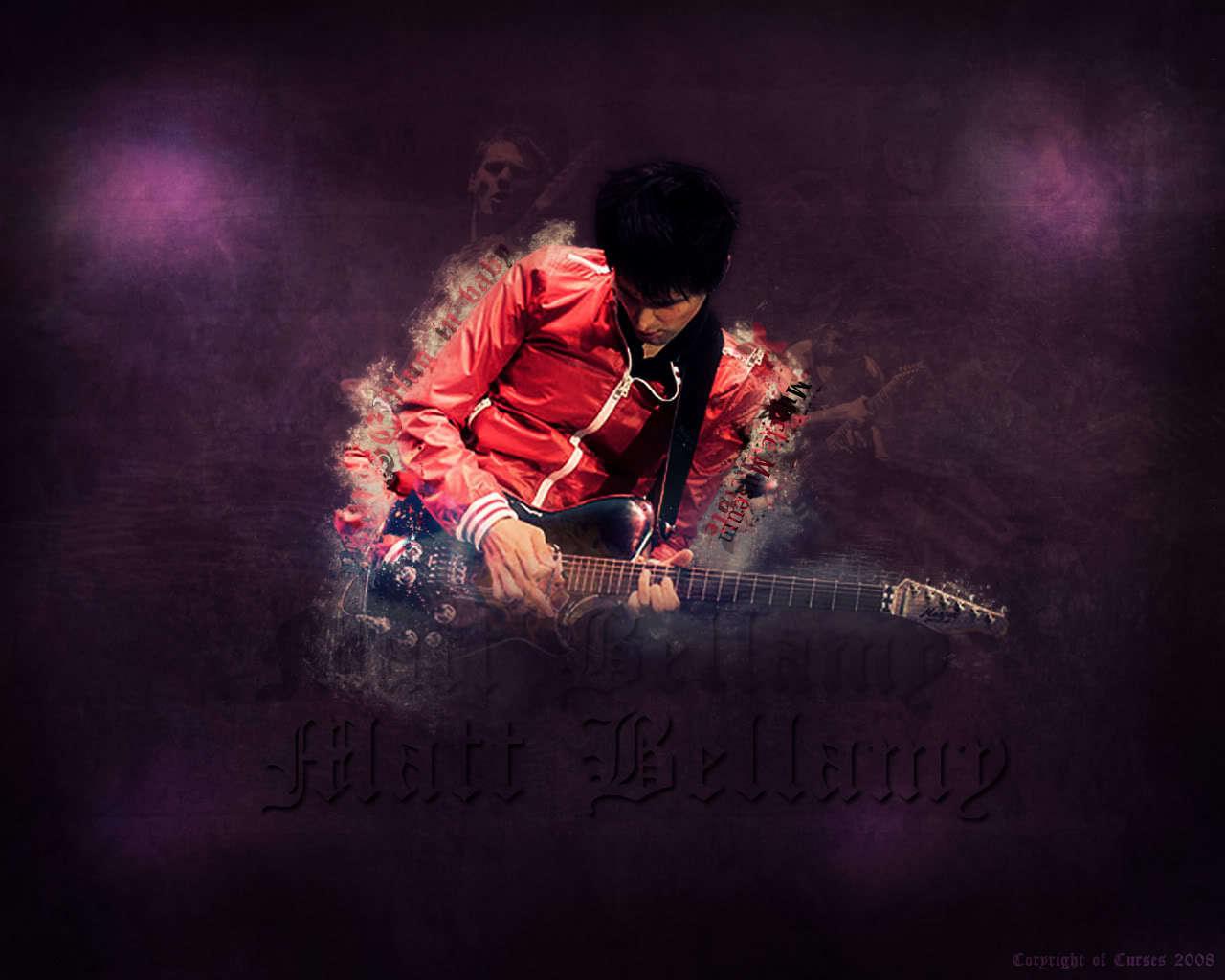 Wallpaper de Matthew bellamy!