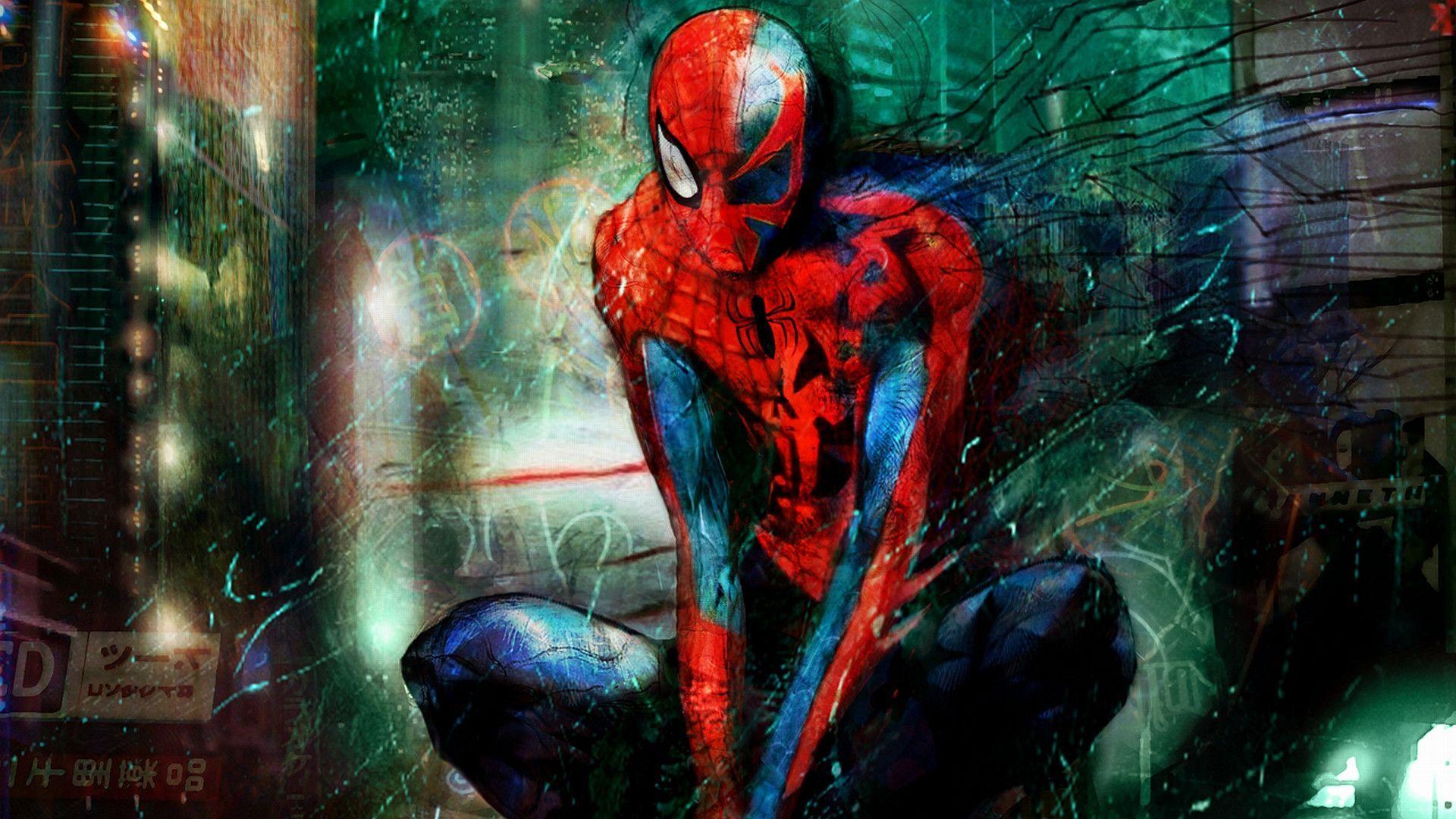 future spider man 2099 wallpaper