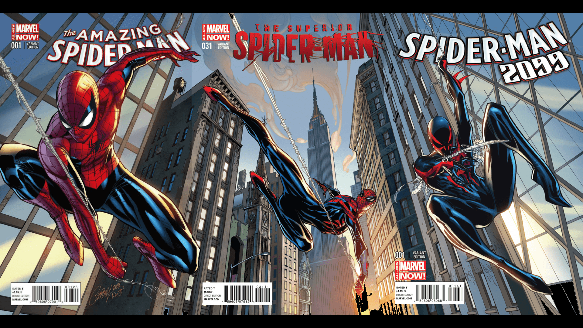 For Those Asking For A Wallpaper Of The Campbell Spider Man Variants