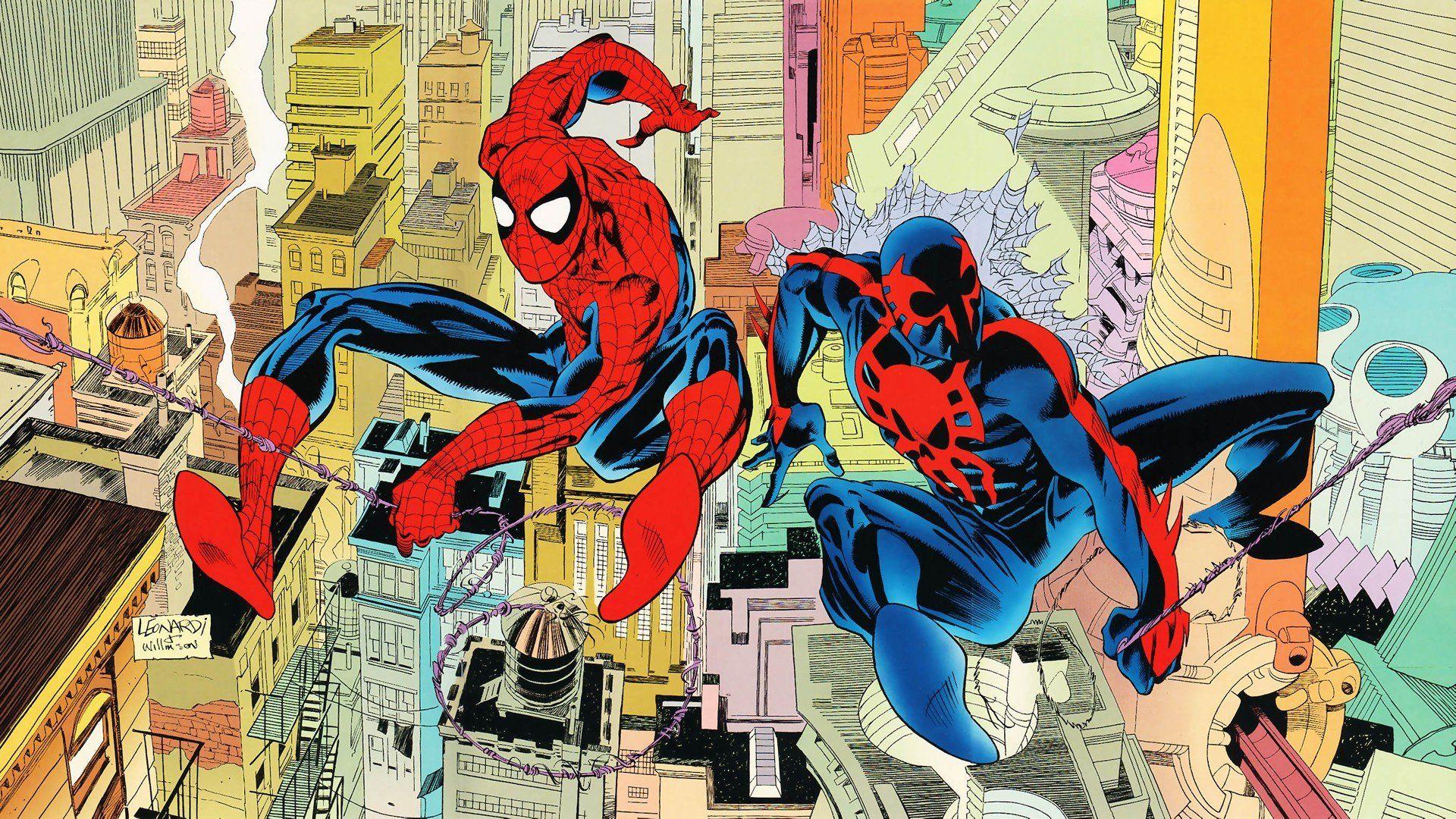 Comics Spider Man Peter Parker Spider Man 2099 Miguel O&;Hara