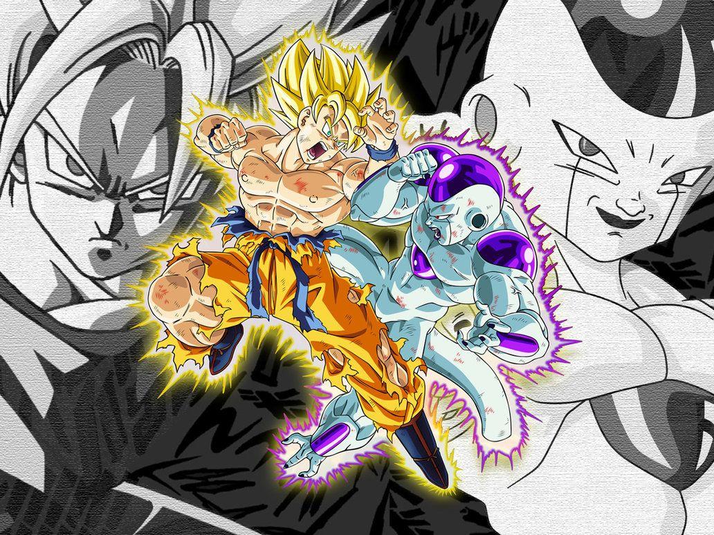 Is Goku vs Frieza the GOAT Anime Fight? Board Basketball