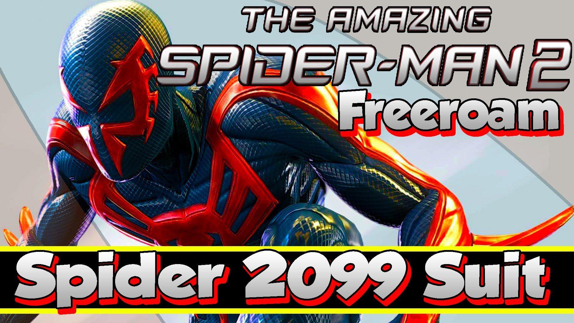 The Amazing Spider Man 2. Spider Man 2099 Costume Skin Suit