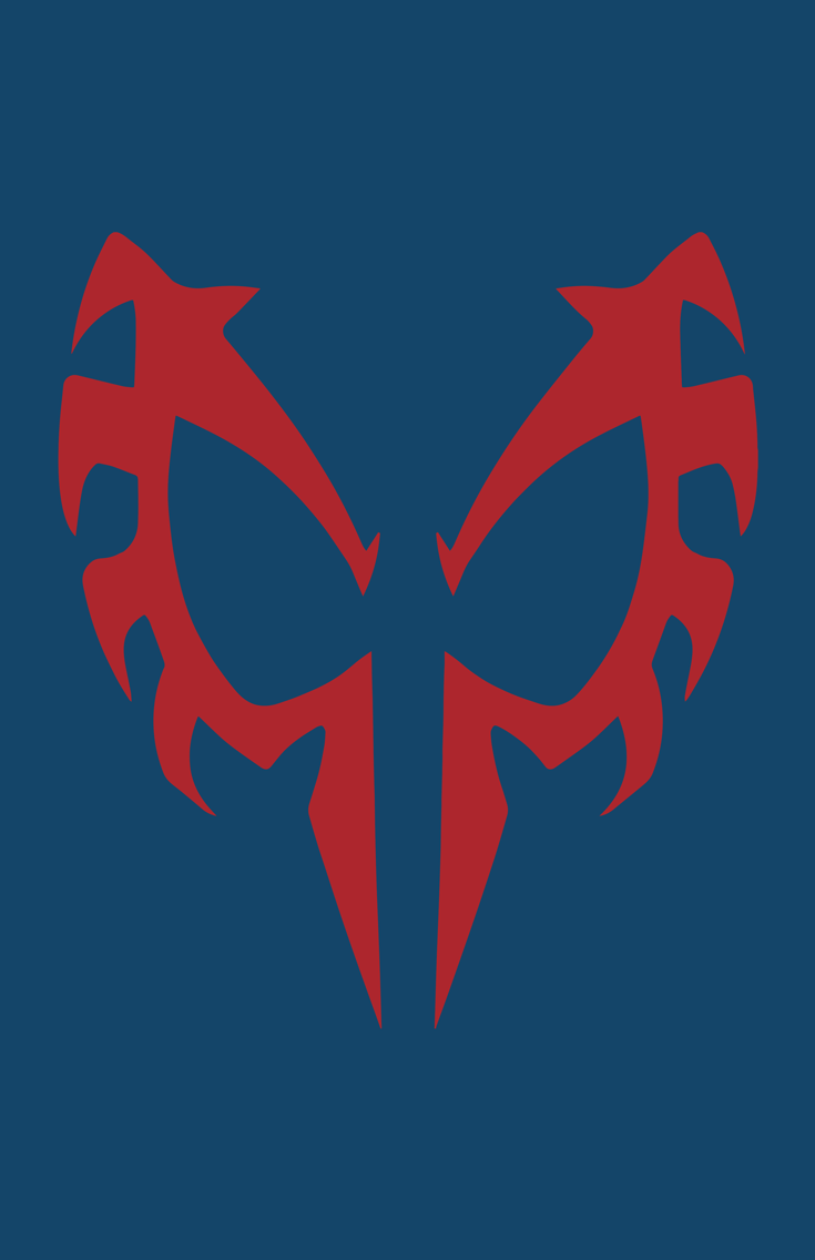 Spider Man 2099 Mask Minimalist Design